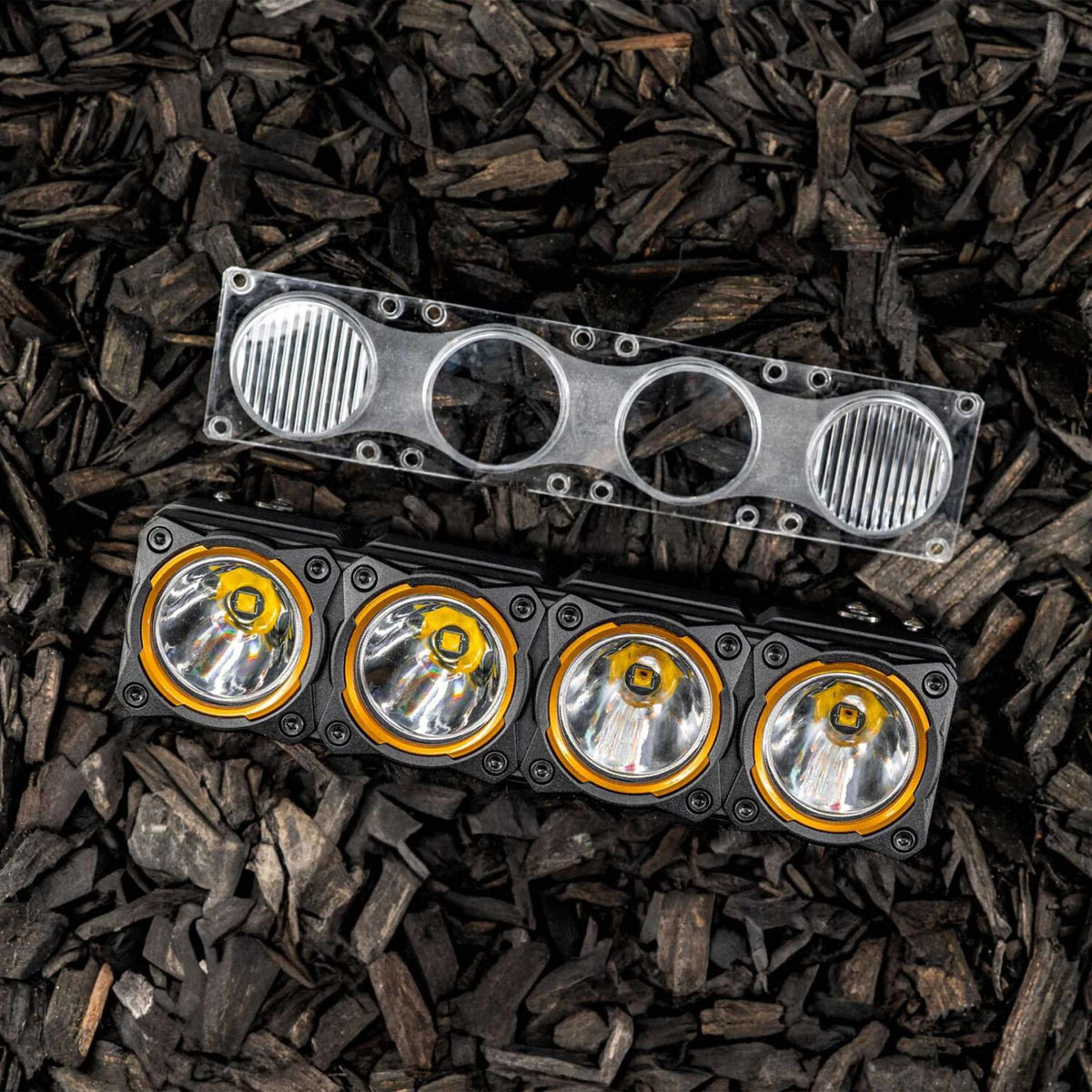 LED Light Bar Lens Flex Era Bar Spot Clear KC HiLiTES