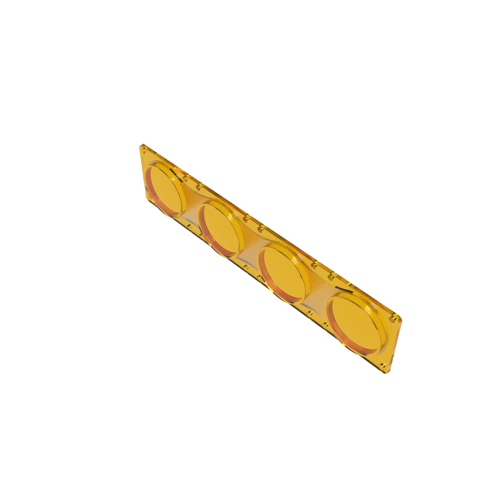 LED Light Bar Lens Flex Era Bar Spot Yellow KC HiLiTES