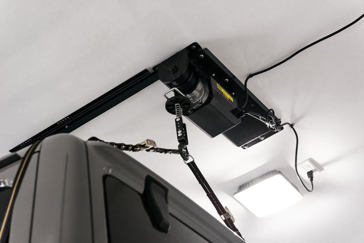 HOSS Hardtop Hoist Jeep 2018-26 Wrangler JL Black Bestop