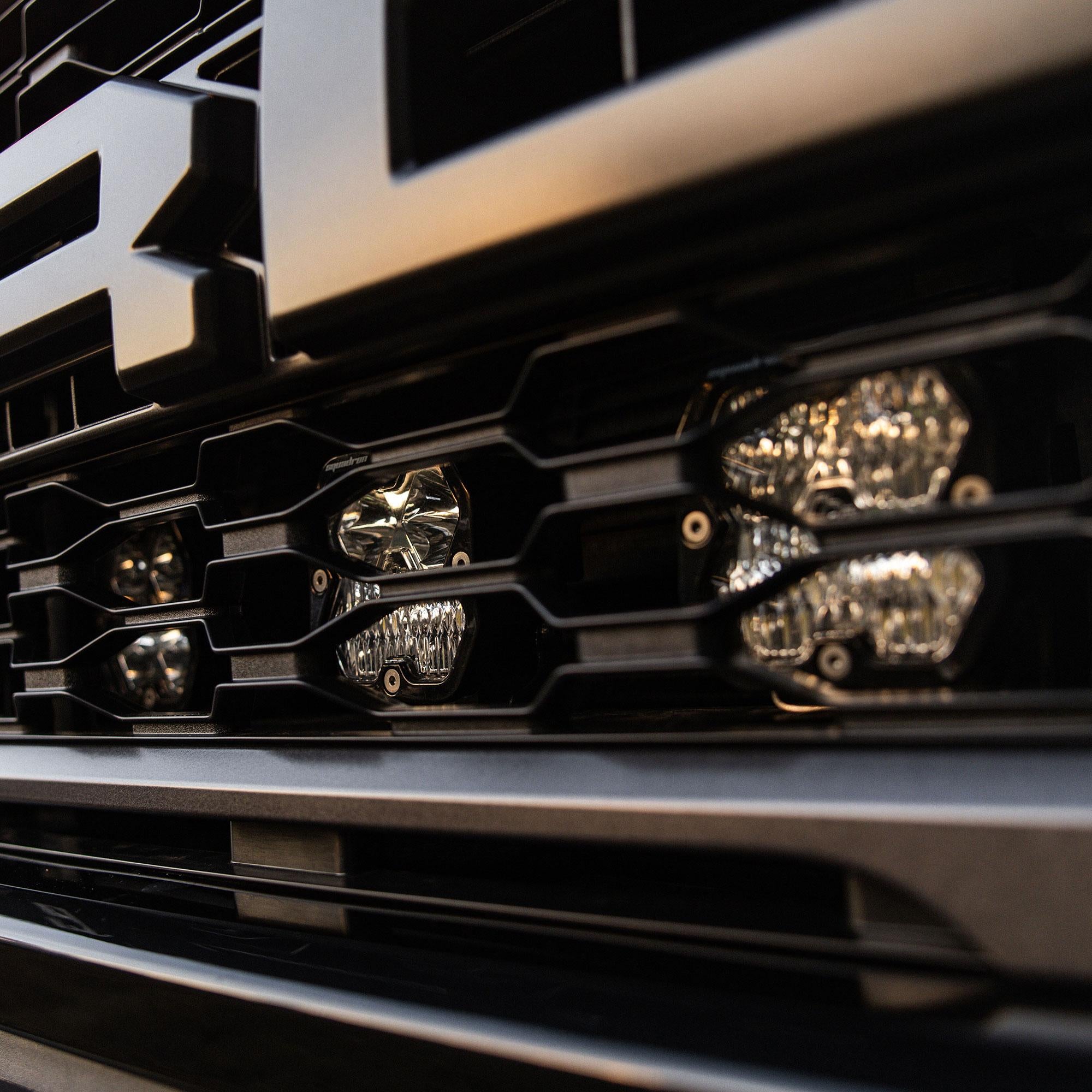 Squadron 2.0 Sport Behind-the-Grille Light Kit Ford 2021-26 F-150 Raptor, 2024-26 F-150 Raptor 37/R Baja Designs