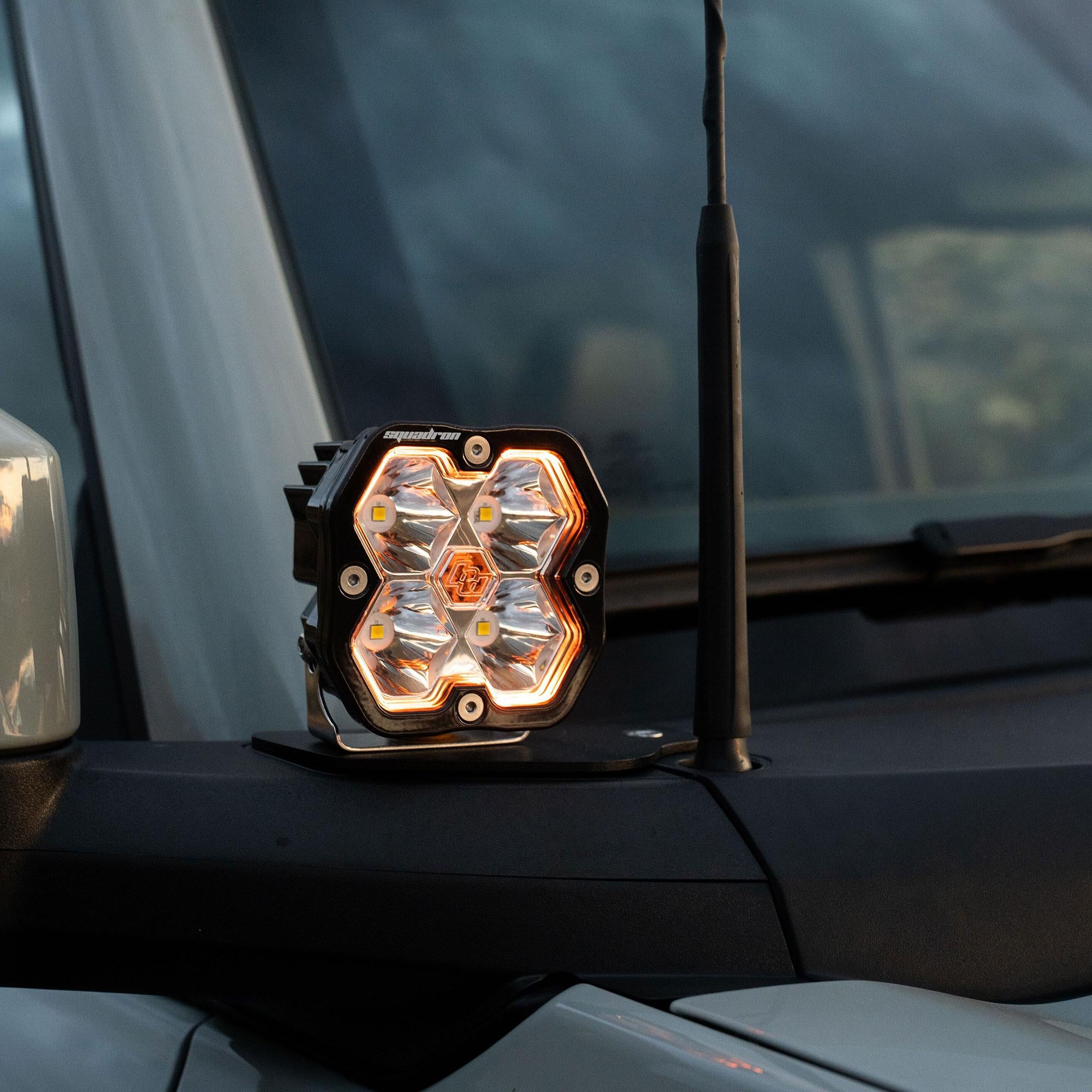 Squadron 2.0 Sport A-Pillar Light Kit Ford 2021-27 Bronco 2022-24 Bronco Raptor Baja Designs