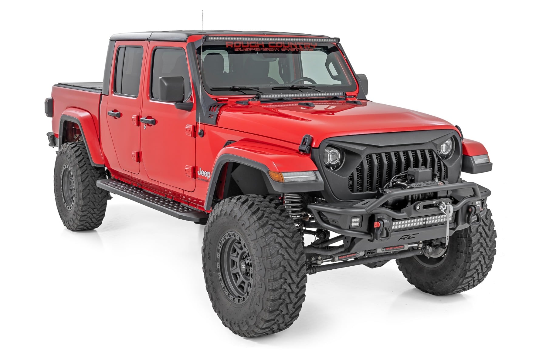 RPT2 Running Board Jeep Gladiator JT 4WD (2020-2025) Rough Country