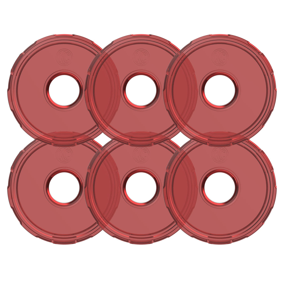 Cyclone 2.0 Replacement Lens Red 6 Pack KC HiLiTES