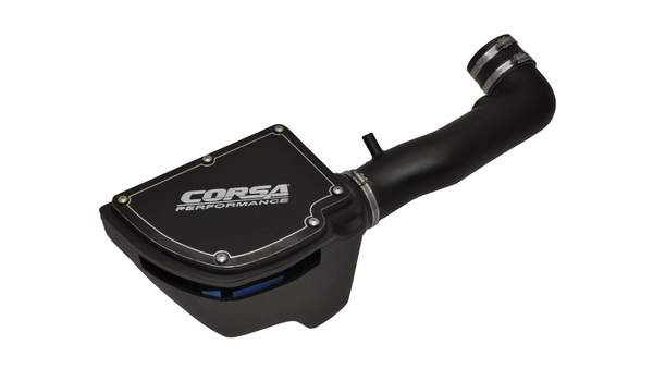 Closed Box Air Intake with PowerCore Dry Filter 2012-2018 Jeep Wrangler JK Corsa Performance