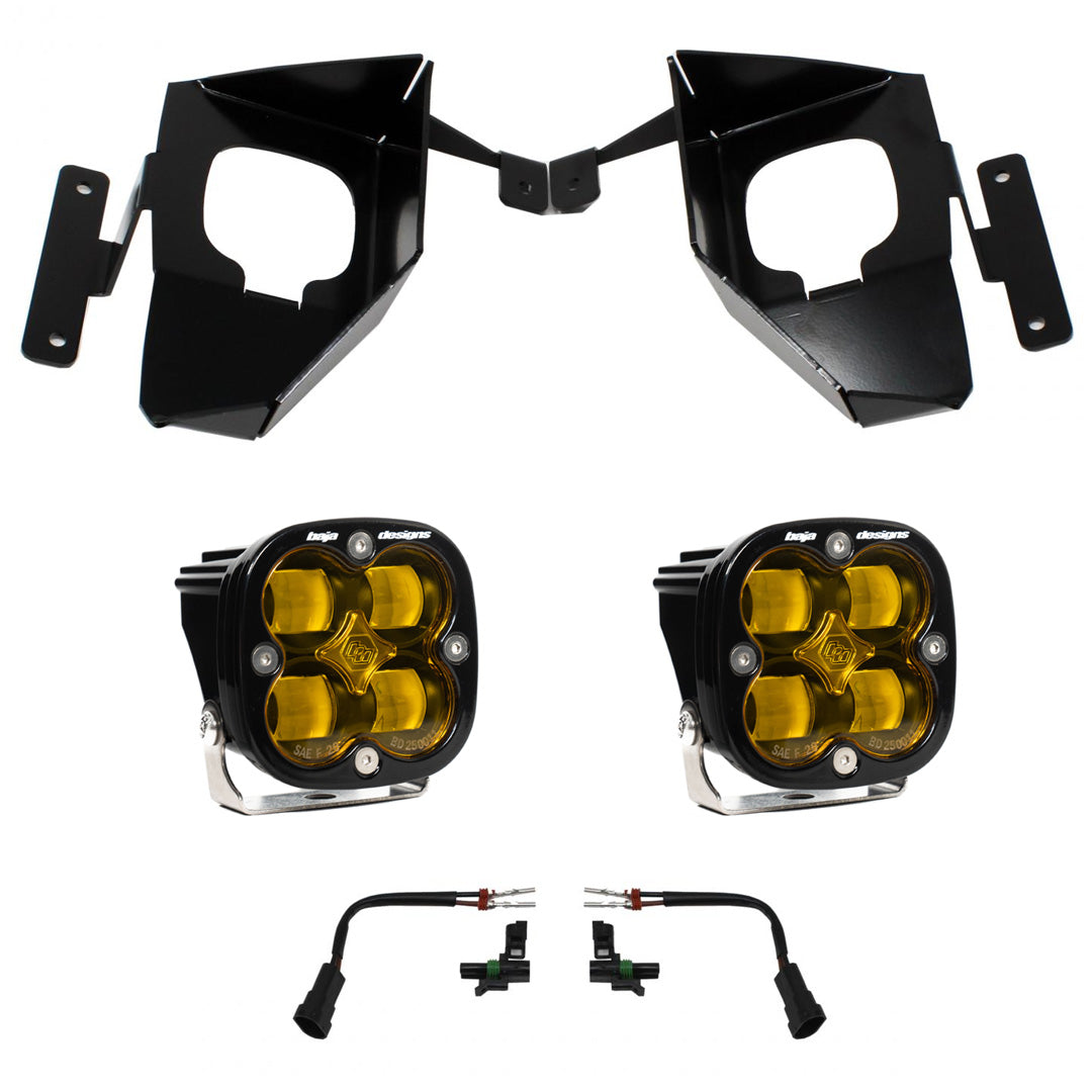 Silverado 1500 Fog Pocket Kit 16-18 Squadron SAE Baja Designs