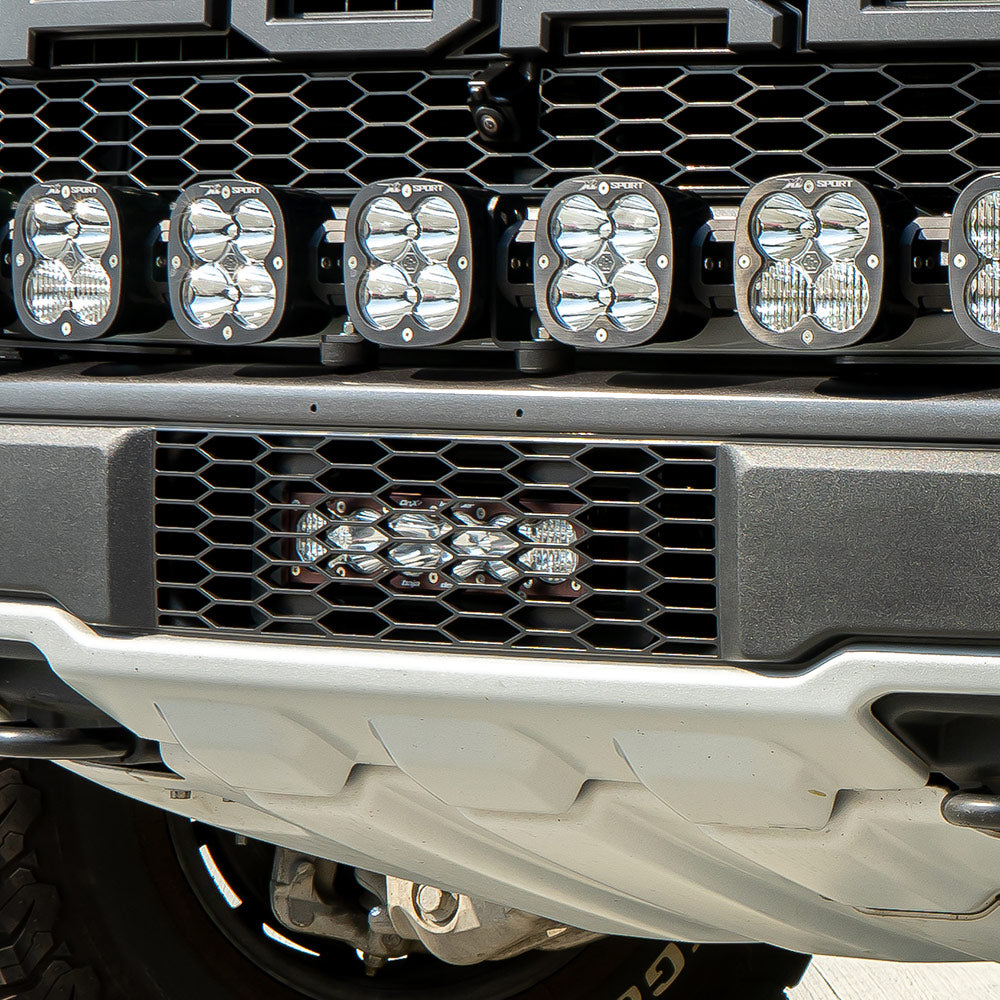 Ford Raptor 2017-18 OnX6+ Lower Grille LED Kit Baja Designs