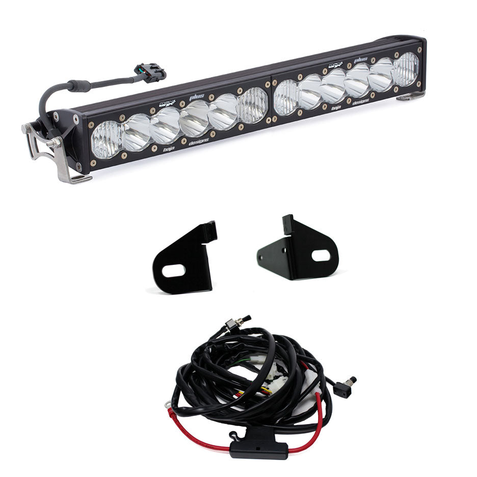 Ranger 20 Inch Bar Grille Kit 2019 Ford Ranger w/ OnX6+ Baja Designs