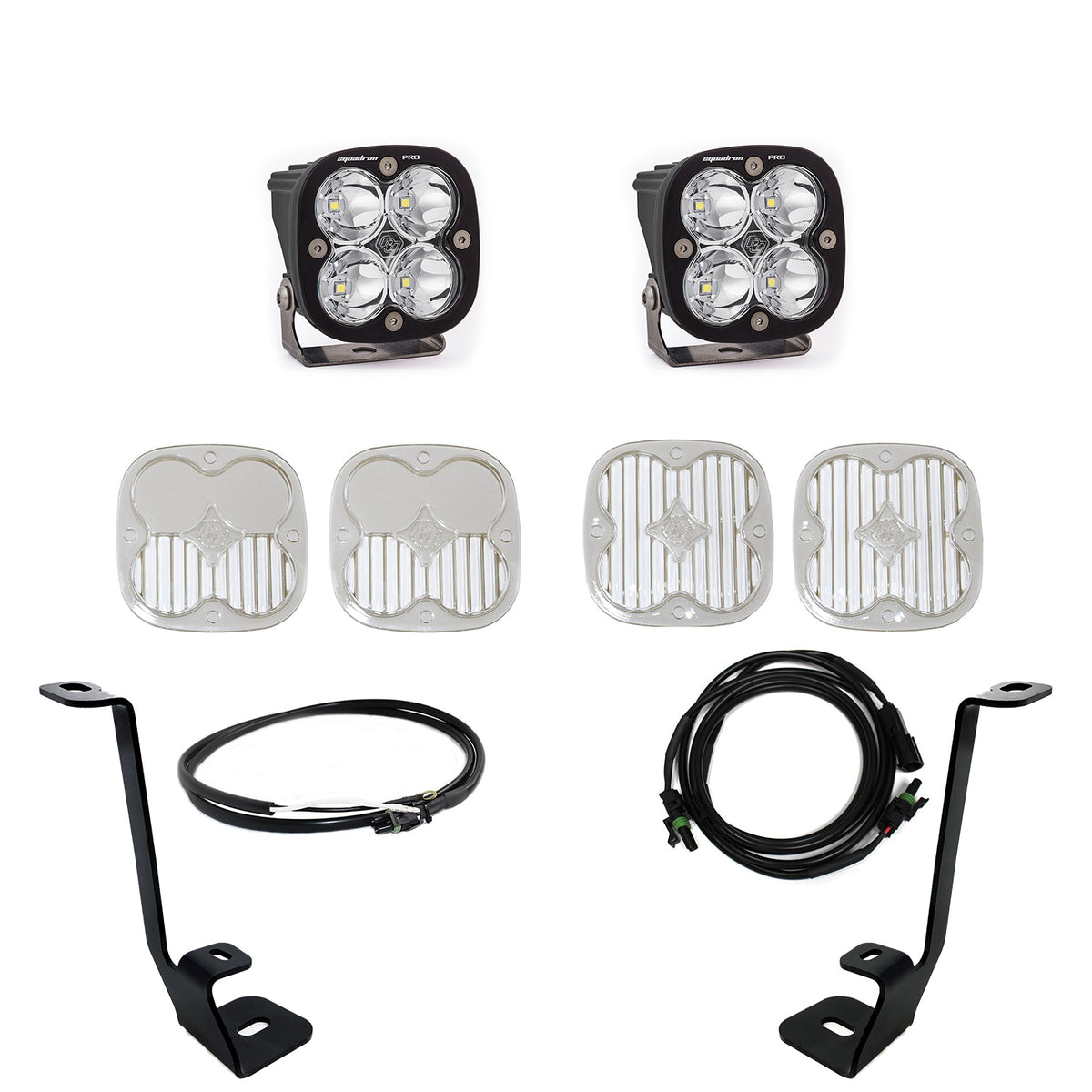 F-150 A Pillar Kit Squadron Pro Spot 21-On F-150 Baja Designs