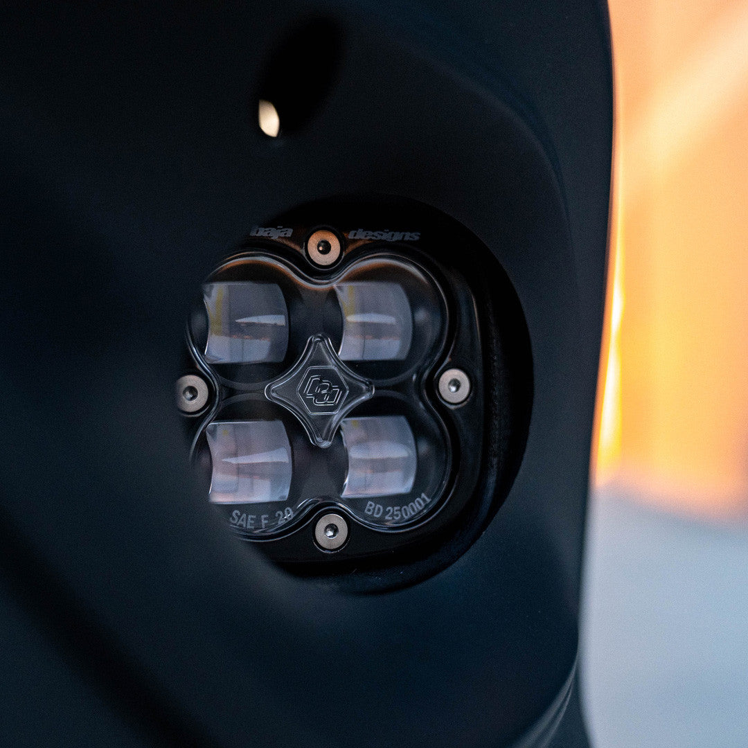 Squadron SAE Fog Pocket Kit 19-24 Sprinter 1500/2500/3500 (SAE Fog; Baja Amber)