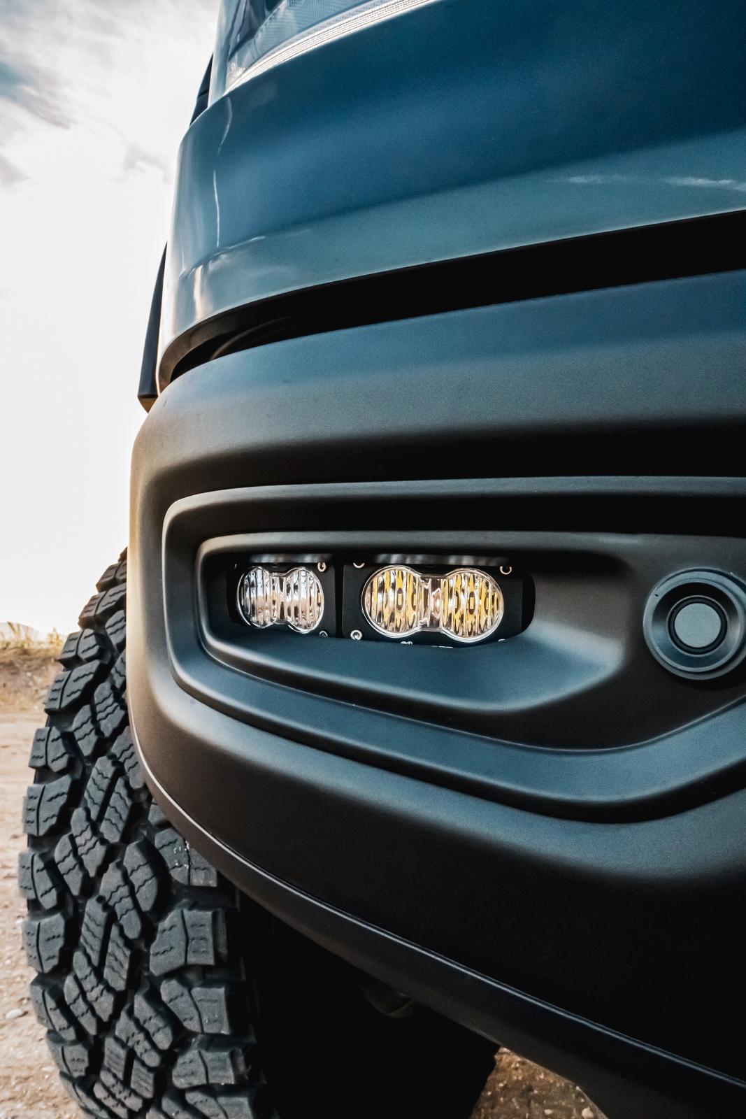 Dodge Ram Rebel 1500 19-On Dual S2 Fog Pocket Kit Baja Designs
