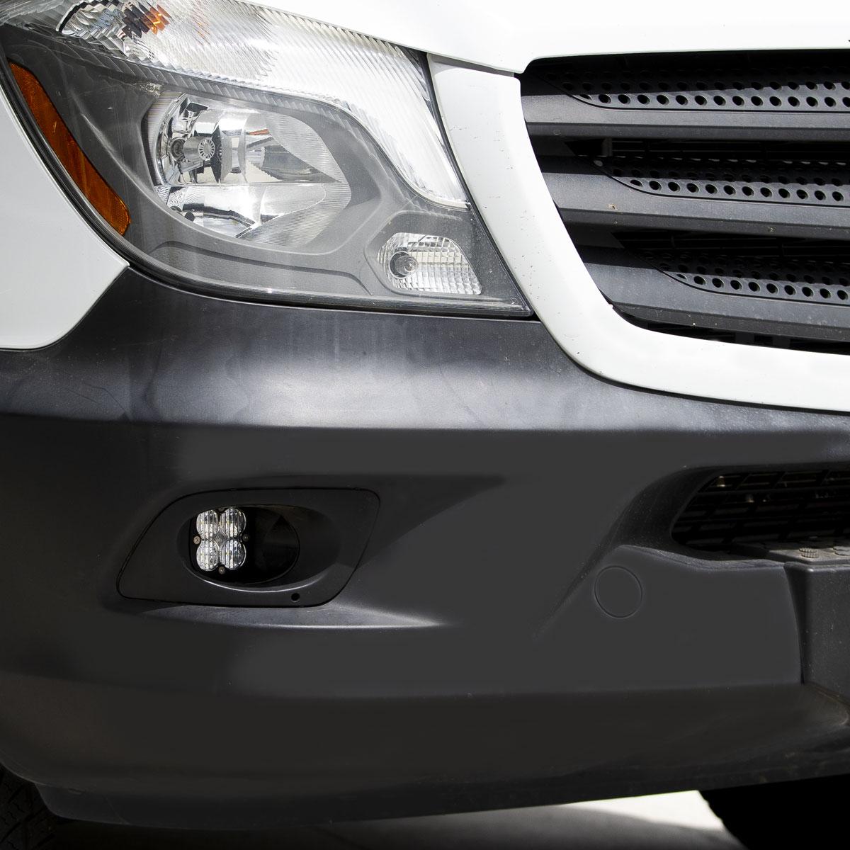 Mercedes Squadron Pro Fog Pocket Light Kit For Mercedes 2014-2018 Sprinter Van Baja Designs
