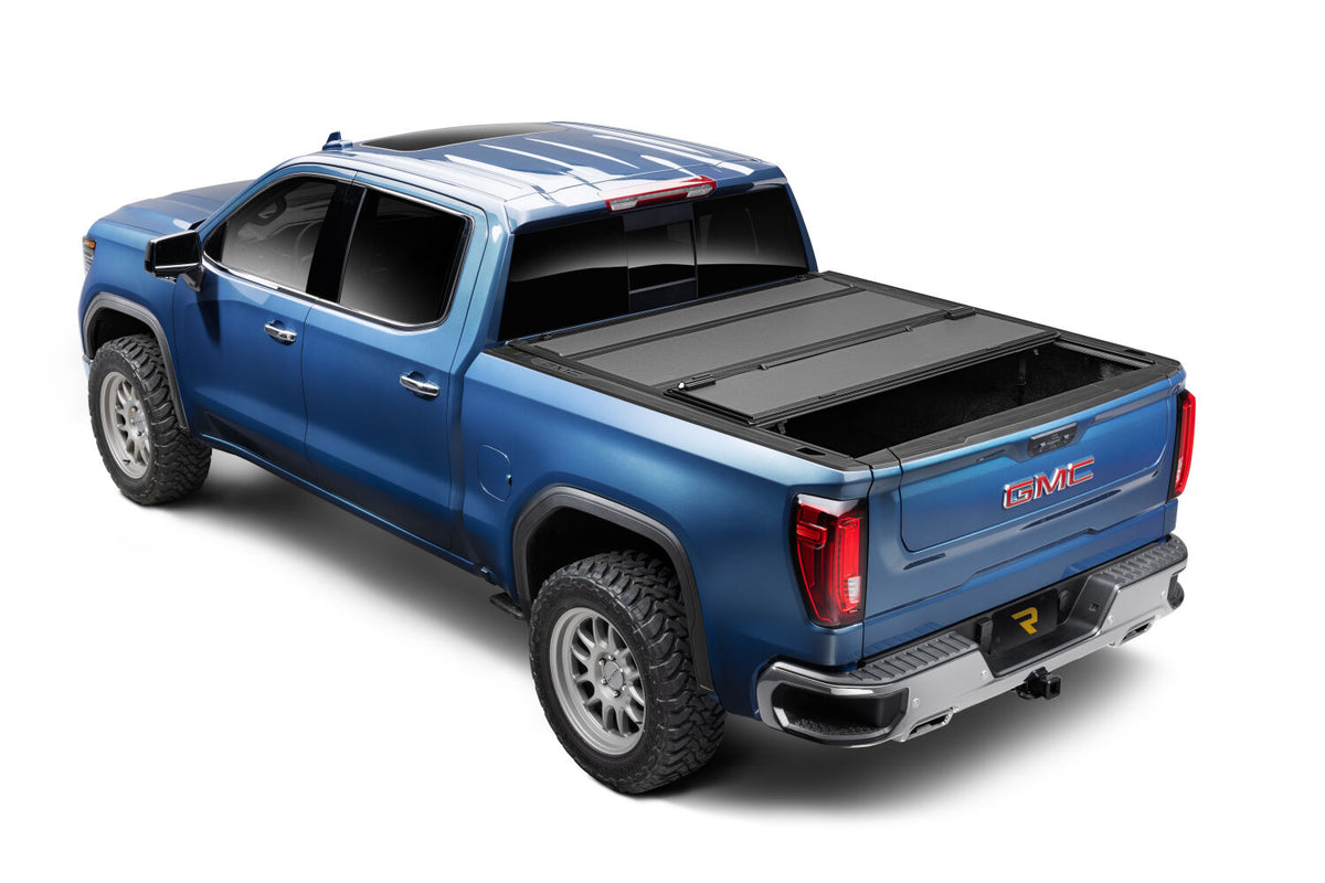 BAKFlip MX4 (GEN 3) Hard Folding Truck Bed Cover Matte Finish 2019-2026 (New Body Style) GMC Sierra (with CarbonPro Bed) 5 Foot 9 Inch Bed BAK