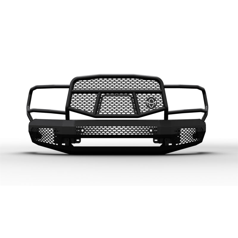 Ranch Hand Midnight Series Front Bumper W/ Grille Guard Fits Select 10-18 Dodge/Ram 2500/3500 Model MFD101BM1