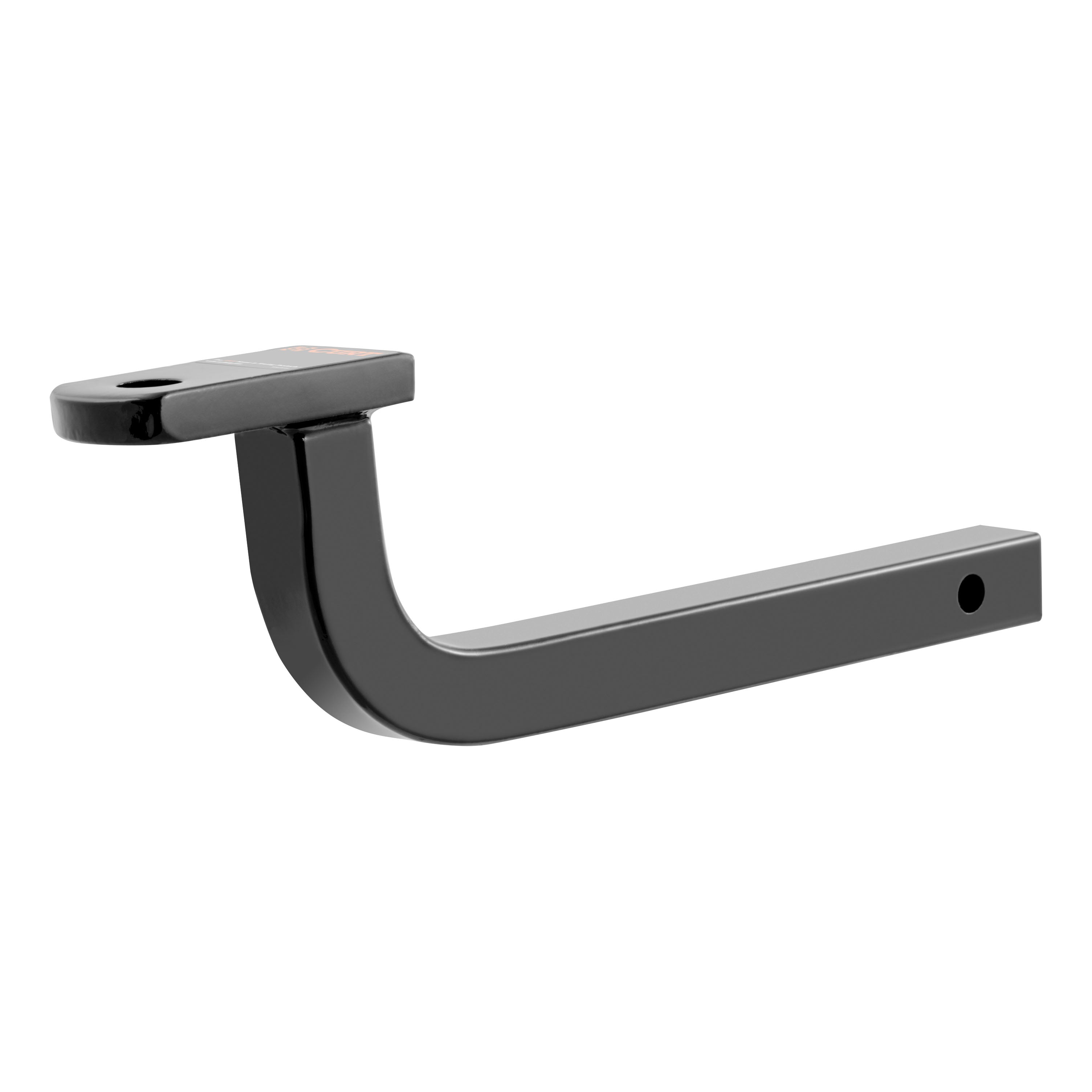 CURT Class 2 Trailer Hitch Ball Mount, Fits 1-1/4-Inch Receiver, 3,500 lbs, 3/4-Inch Hole, 3-7/8-Inch Rise Model 45000