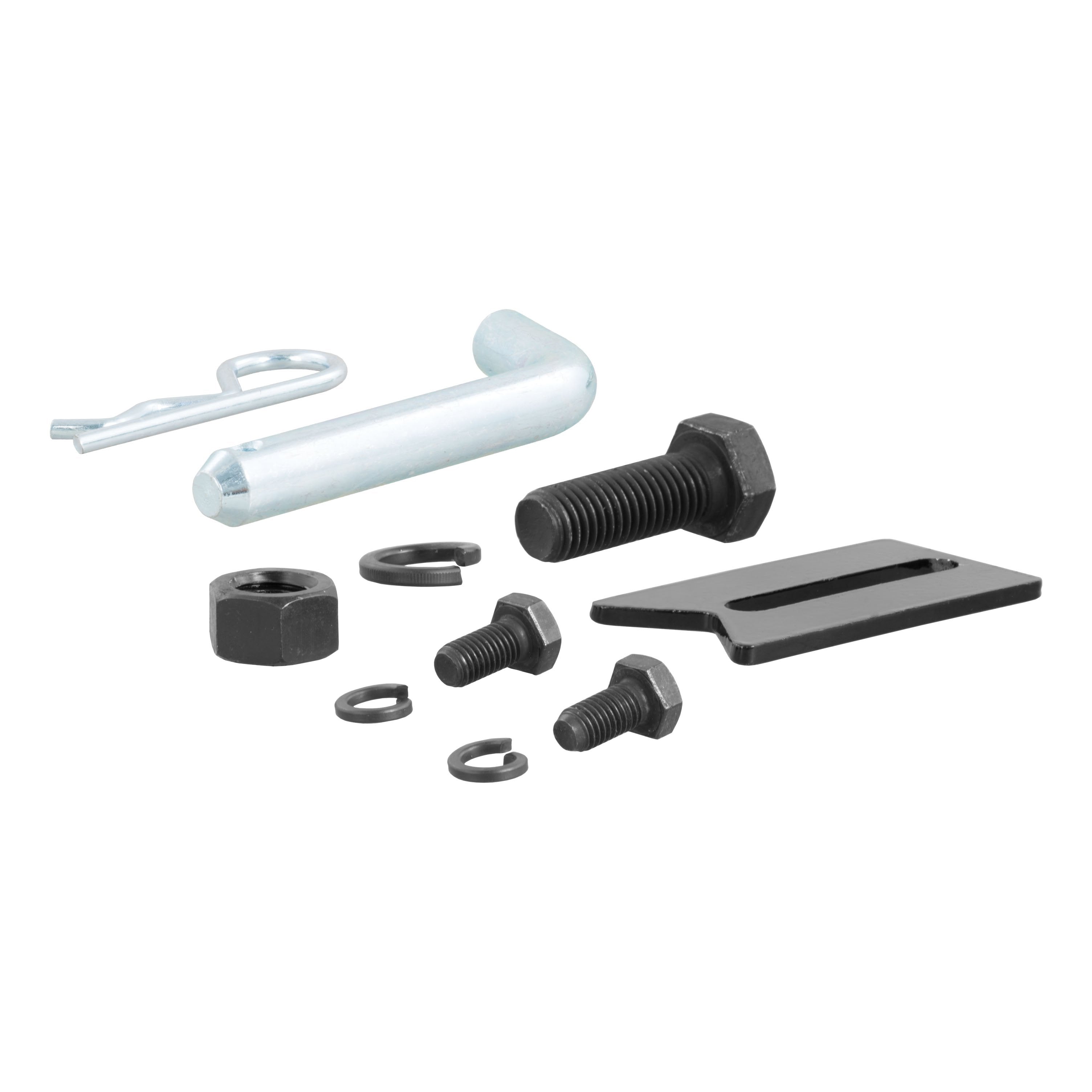 CURT 3-in-1 UTV, ATV Trailer Hitch Mount with 2-Inch Receiver Adapter, 1-7/8-Inch Ball, Clevis Pin, 5/8-Inch Hole Model 45029