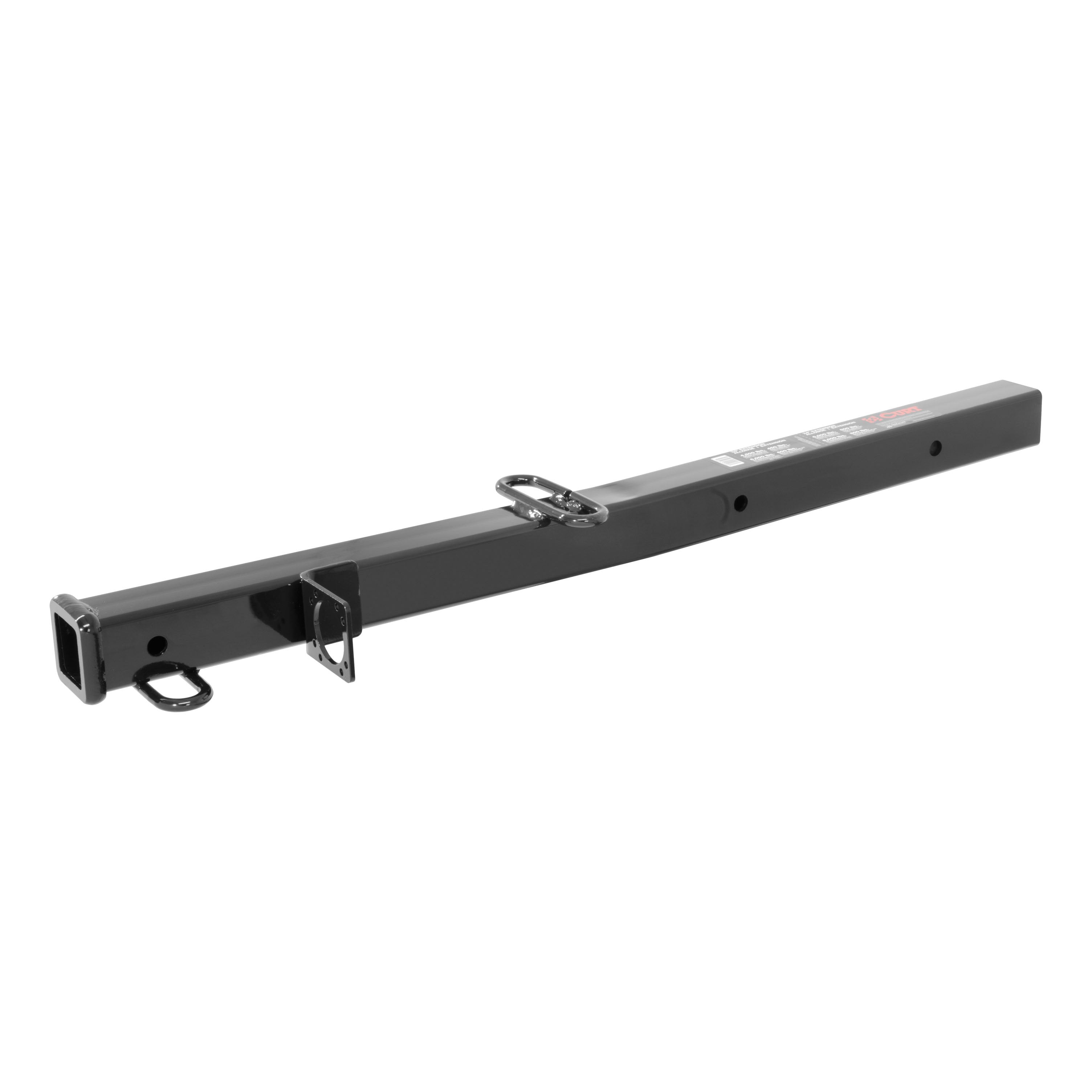 CURT Trailer Hitch Receiver Adapter Reducer, 2-1/2 to 2-Inch, 34-In Extension, 4,500 lbs Model 45048