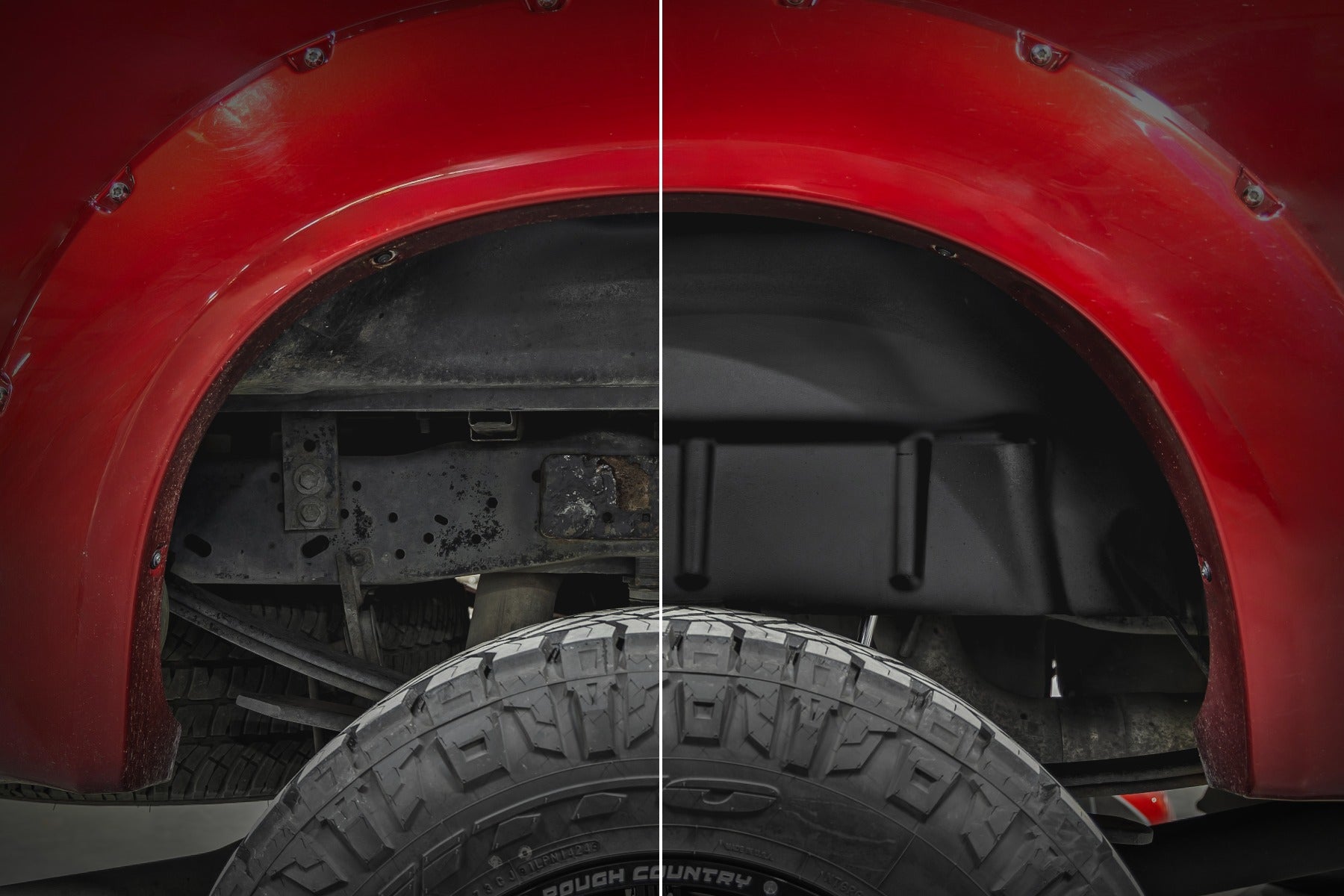 Rear Wheel Well Liners Ford F-250/F-350 Super Duty 2WD/4WD (2009-2016) Rough Country