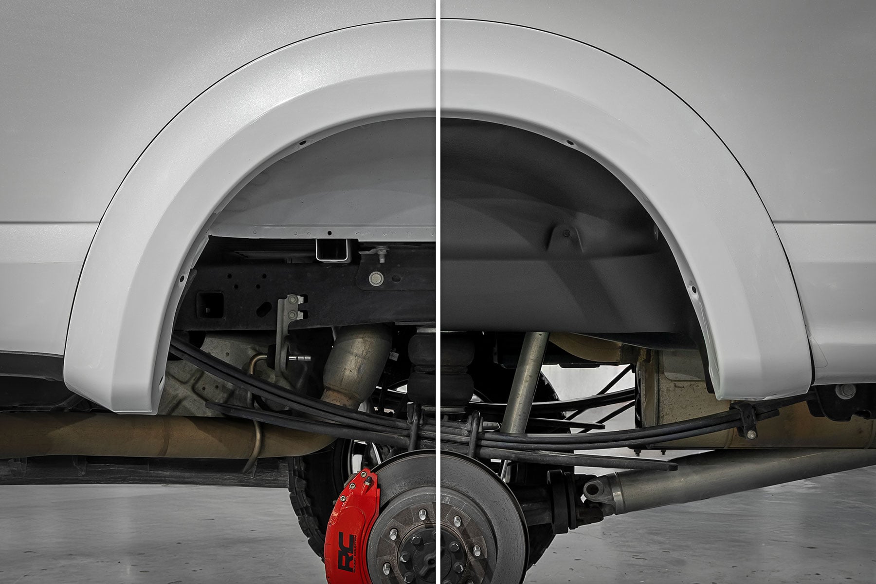 Rear Wheel Well Liners Ford F-250/F-350 Super Duty 2WD/4WD (2017-2026) Rough Country