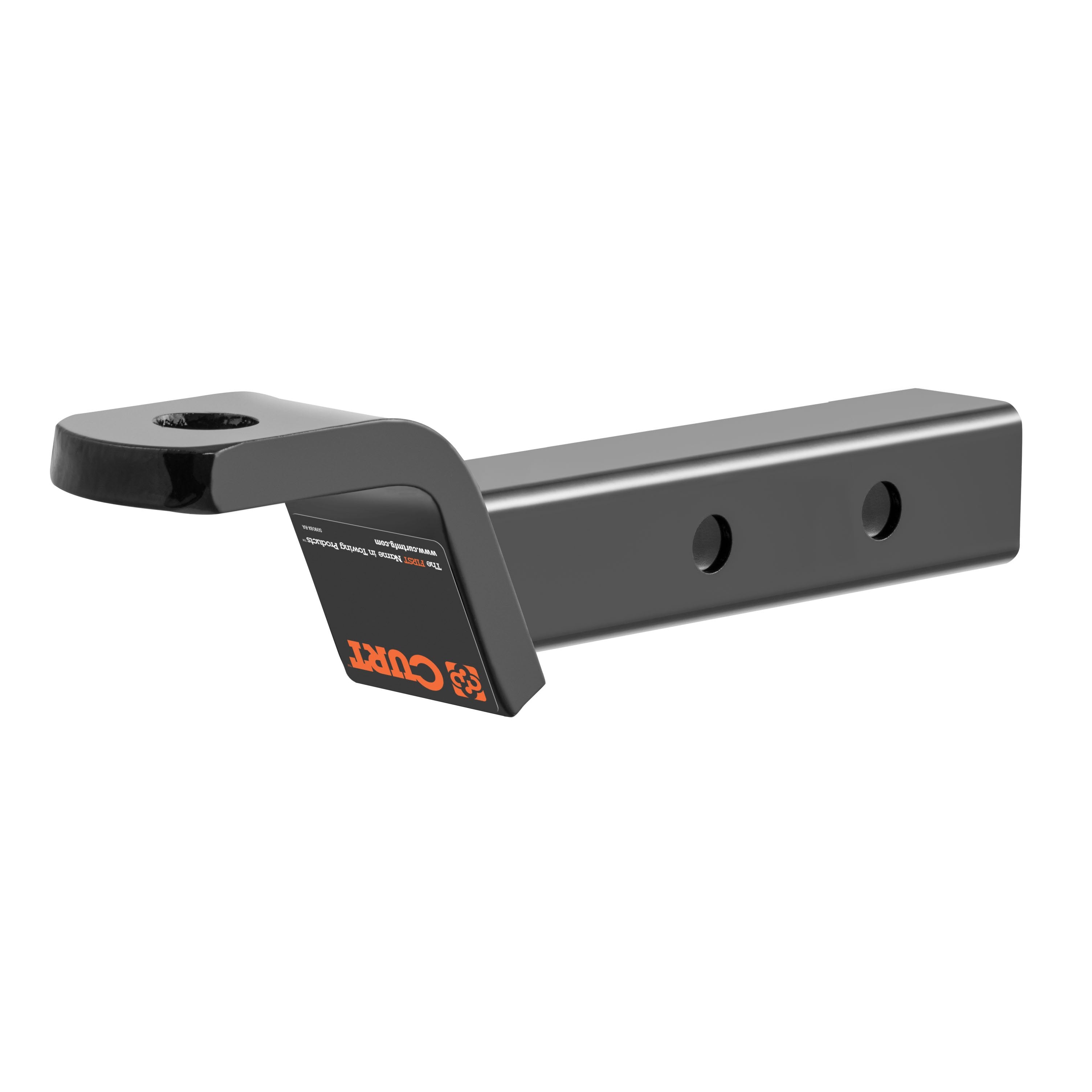 CURT Dual Length Trailer Hitch Ball Mount, 7-1/2-Inch or 10-1/2-Inch Length, Fits 2-Inch Receiver, 7,500 lbs, 1-Inch Hole, 2-In Drop, 3/4-Inch Rise Model 45220
