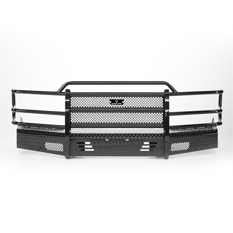 Ranch Hand Summit Series Front Bumper W/ Grille Guard Fits Select 99-06 Chevrolet Silverado 1500/Suburban/Tahoe Model FSC99HBL1