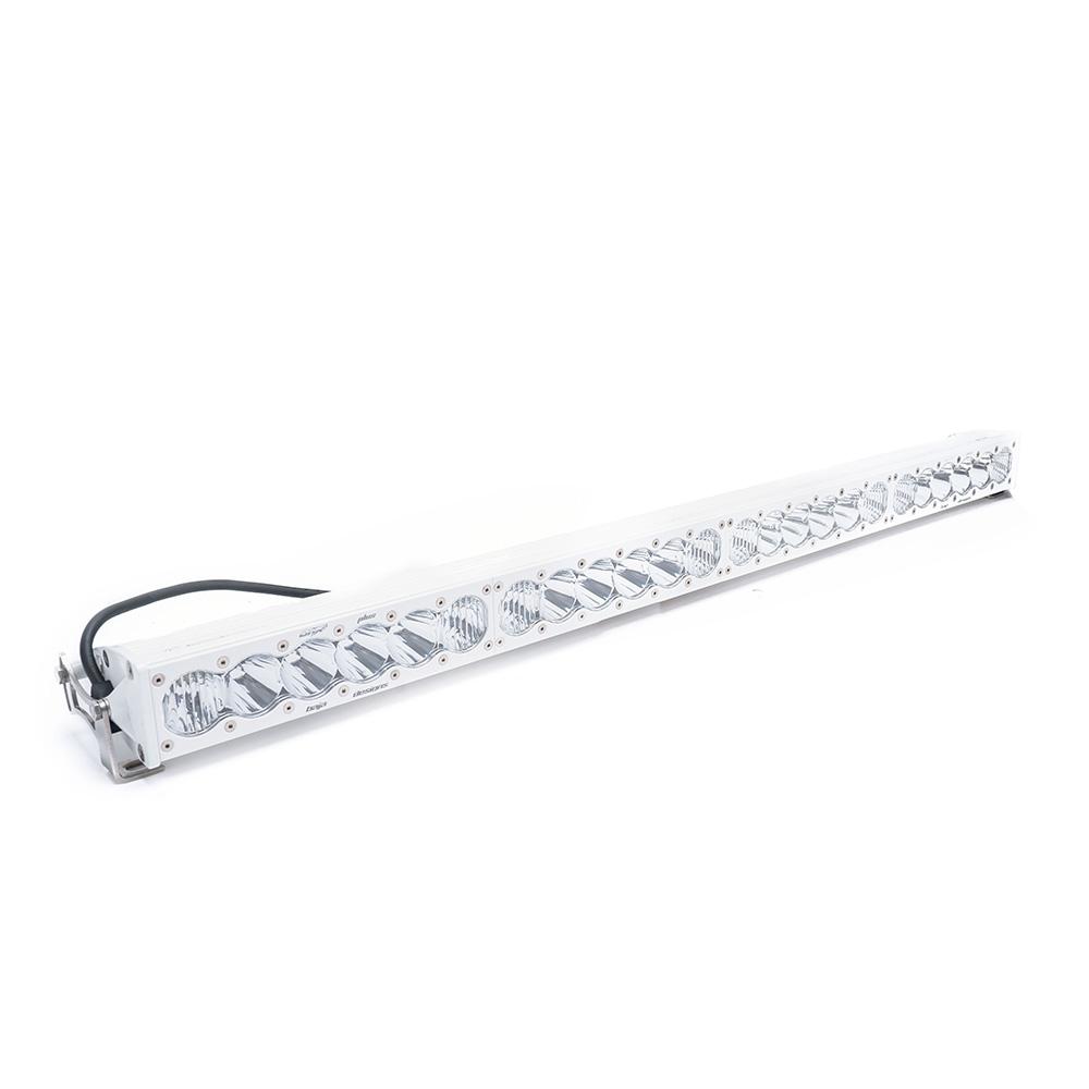 OnX6+ White Straight LED Light Bar Driving/Combo Clear Baja Designs
