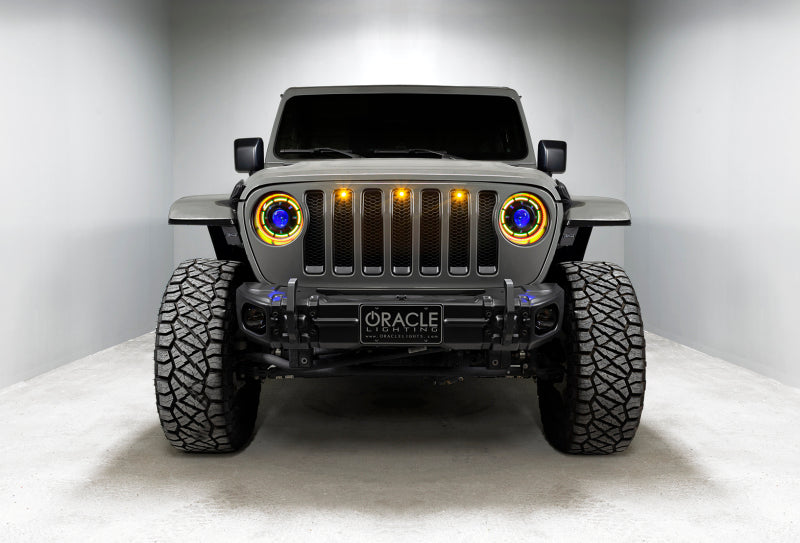Oracle Oculus Bi-LED Projector Headlights for Jeep JL/Gladiator JT - w/ BC1 Controller
