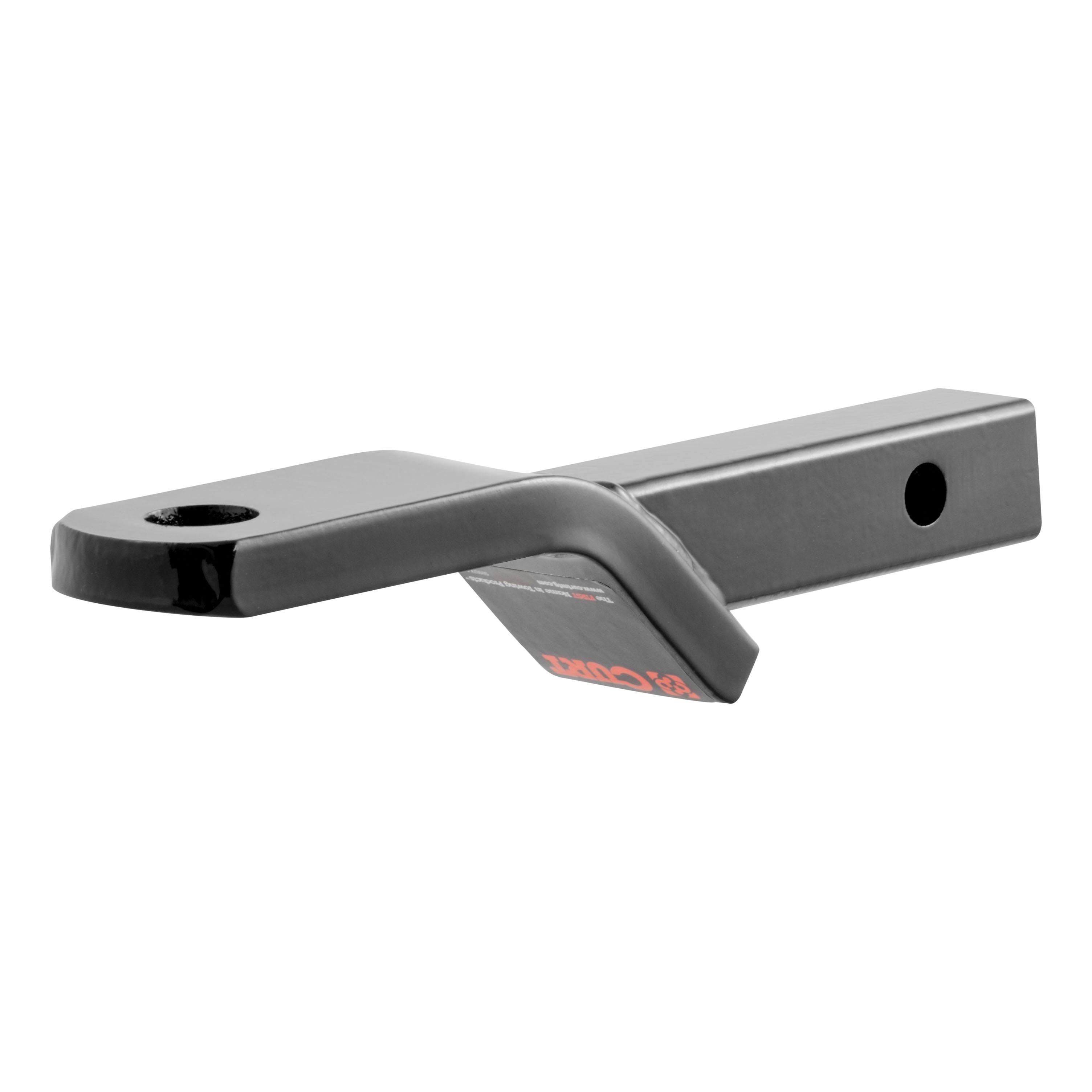 CURT Class 2 Trailer Hitch Ball Mount, Fits 1-1/4-Inch Receiver, 3,500 lbs, 3/4-Inch Hole, 1-Inch Drop, 3/8-Inch Rise Model 45503