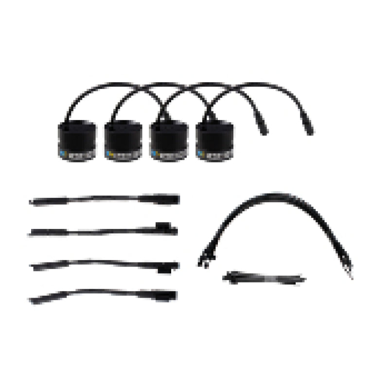 Bilstein Audi Volkswagen B1 Module kit for converting active suspension to passive suspension, including wiring harnesses.