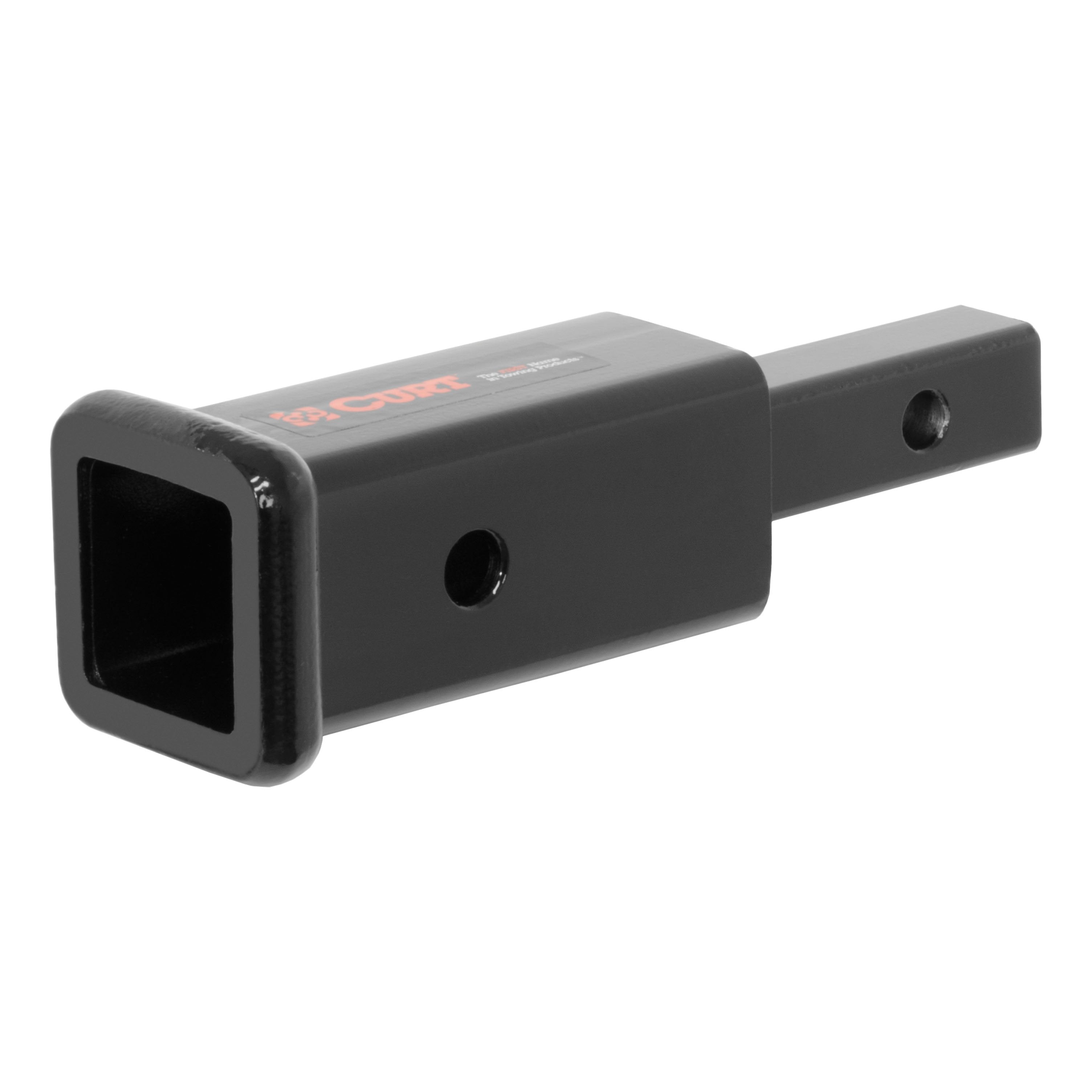 CURT Trailer Hitch Receiver Adapter, 1-1/4 to 2-Inch, 6-1/4-In Extension, 350 lbs Model 45785