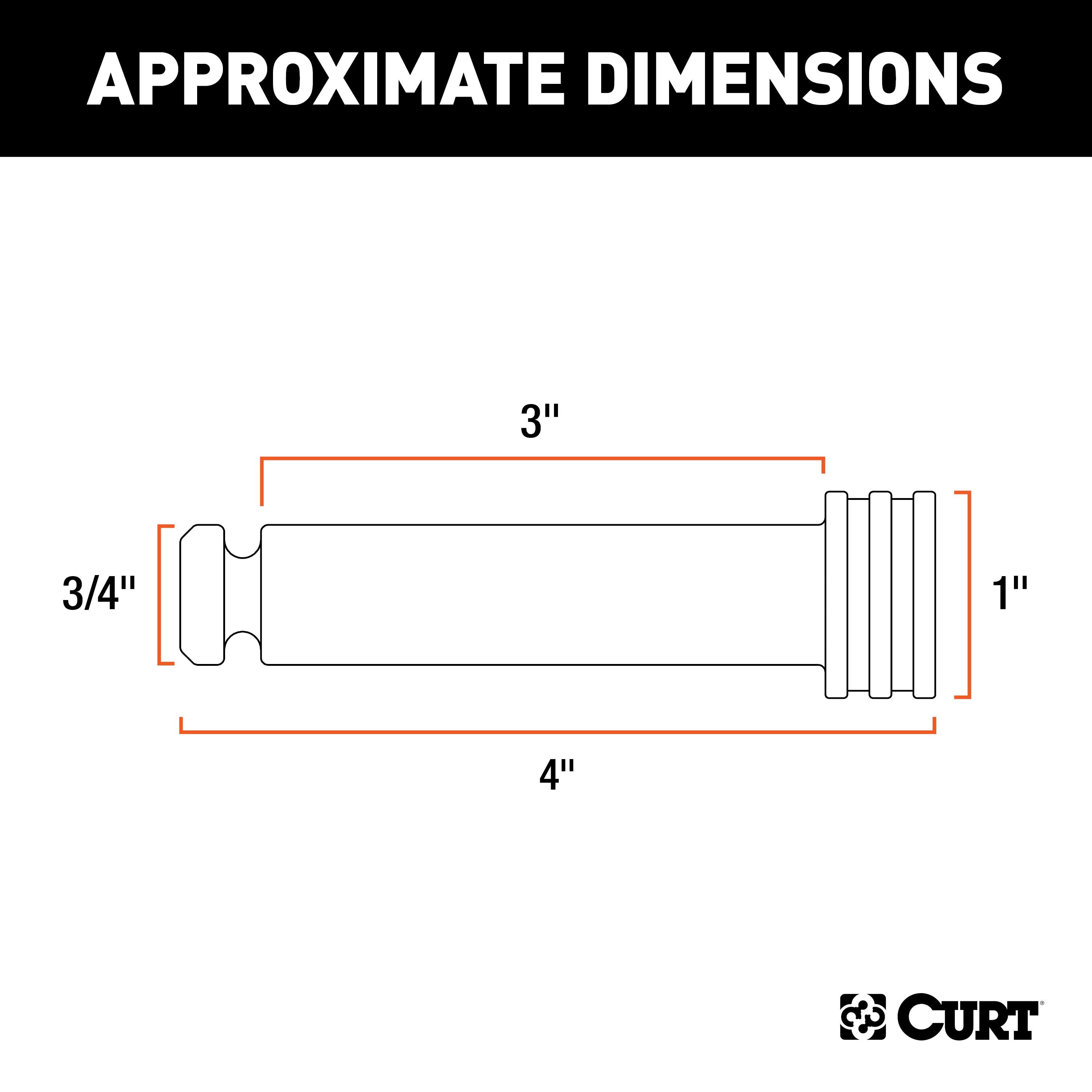 CURT Replacement Rebellion XD Accessory Mount Pins Model 45959