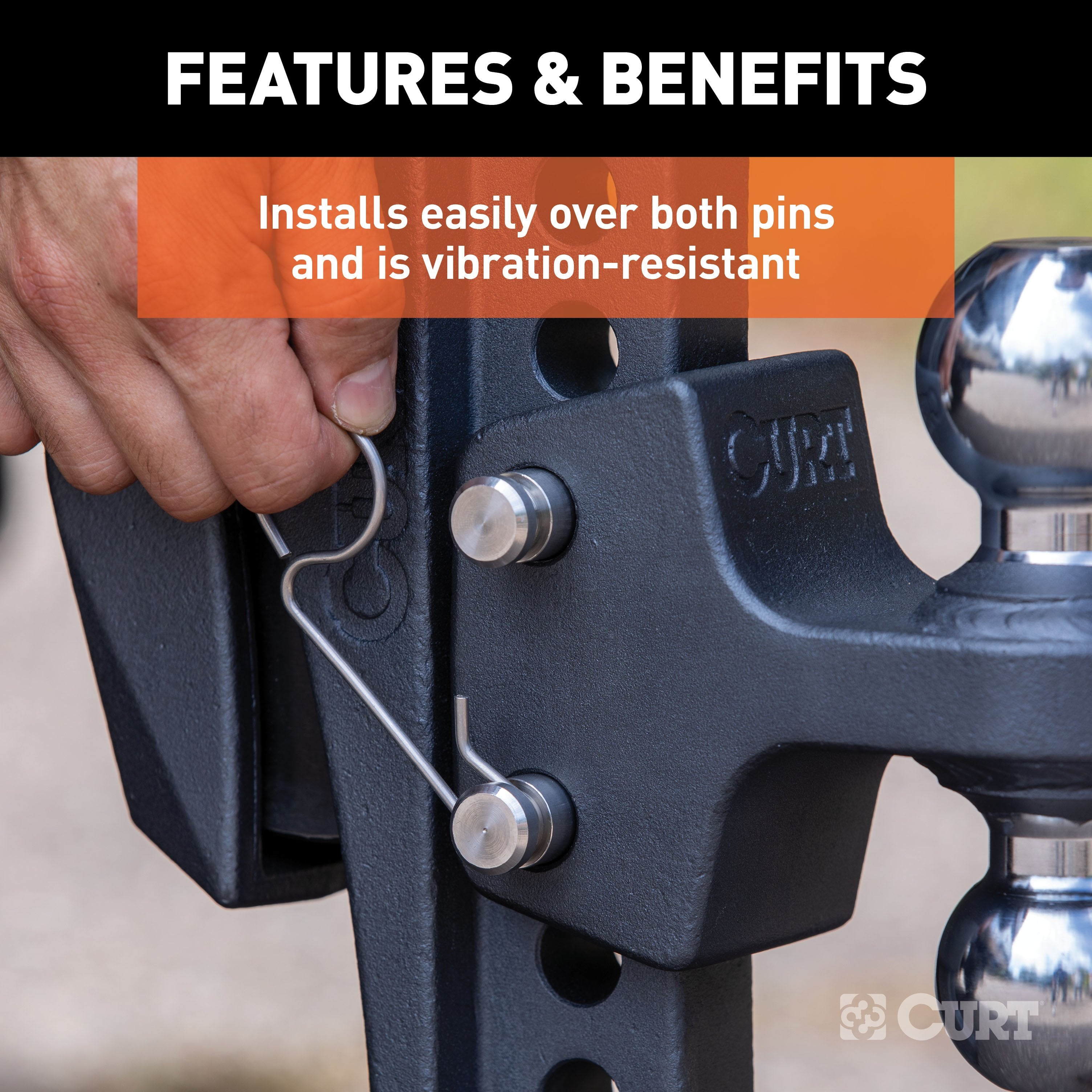 CURT Replacement Rebellion XD Accessory Mount Clip Model 45960