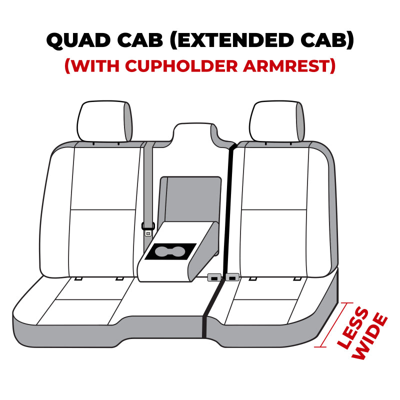 Covercraft Endura Waterproof Polyester SeatSaver Custom Second Row Seat Covers