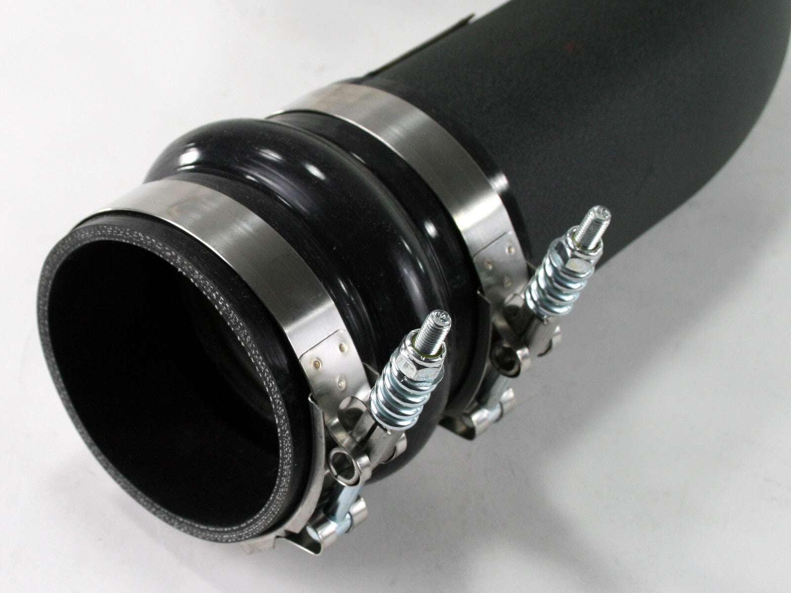 BladeRunner 3-1/2 Inch Aluminum Cold Charge Pipe Black Dodge Diesel Trucks 03-07 L6-5.9L (td) aFe Power