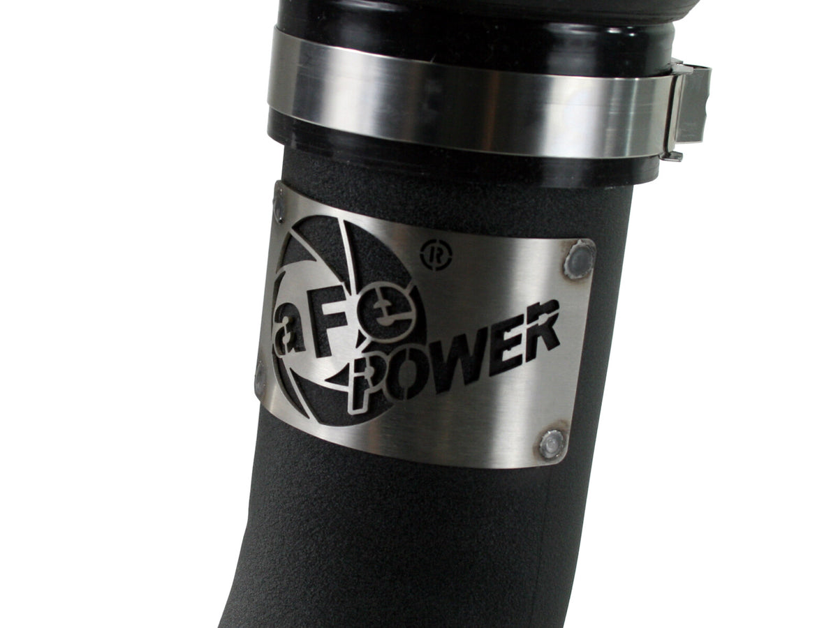 BladeRunner 3-1/2 Inch Aluminum Cold Charge Pipe Black Dodge Diesel Trucks 03-07 L6-5.9L (td) aFe Power