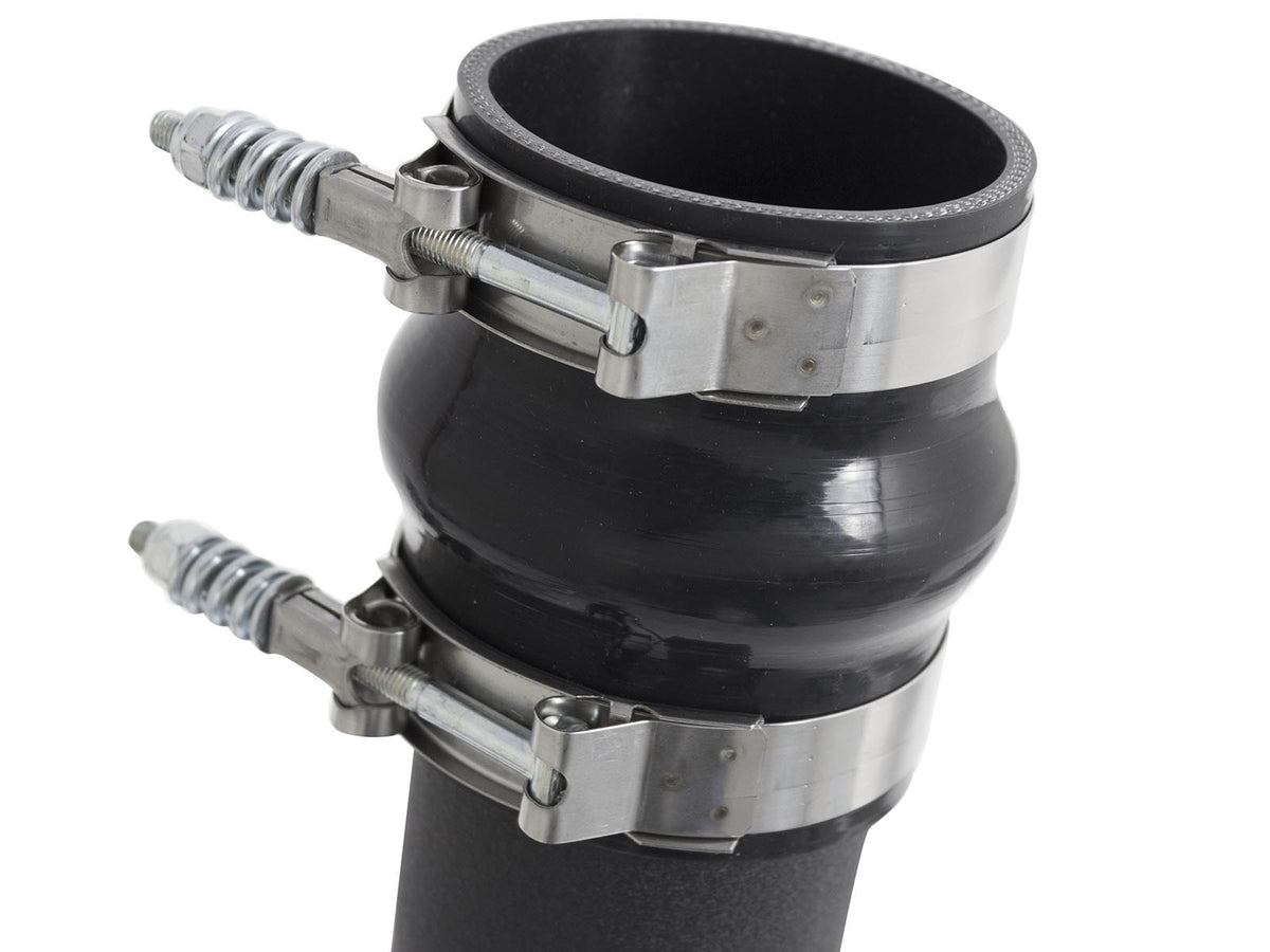 BladeRunner 3 Inch Aluminum Hot Charge Pipe Black Dodge Diesel Trucks 07.5-09 L6-6.7L (td) aFe Power