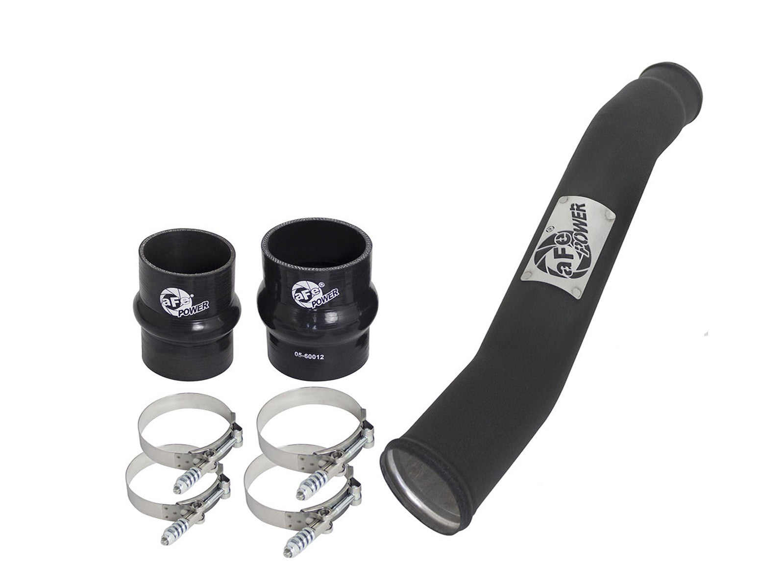 BladeRunner 3 Inch Aluminum Hot Charge Pipe Black Dodge Diesel Trucks 07.5-09 L6-6.7L (td) aFe Power