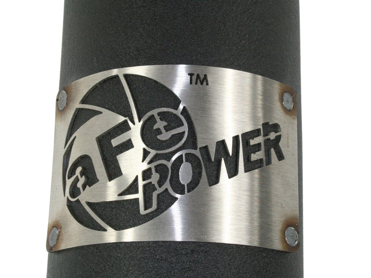BladeRunner 3-1/2 Inch Aluminum Cold Charge Pipe Black Dodge Diesel Trucks 07.5-09 L6-6.7L (td) aFe Power