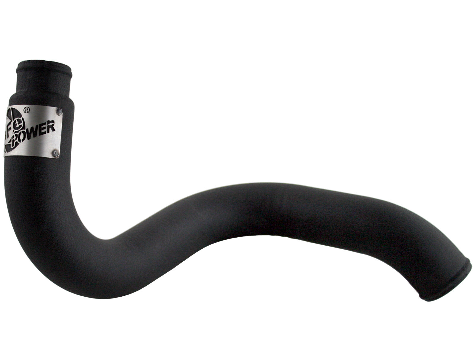 BladeRunner 3 Inch Aluminum Cold Charge Pipe Black GM Diesel Trucks 02-04 V8-6.6L (td) LB7 aFe Power