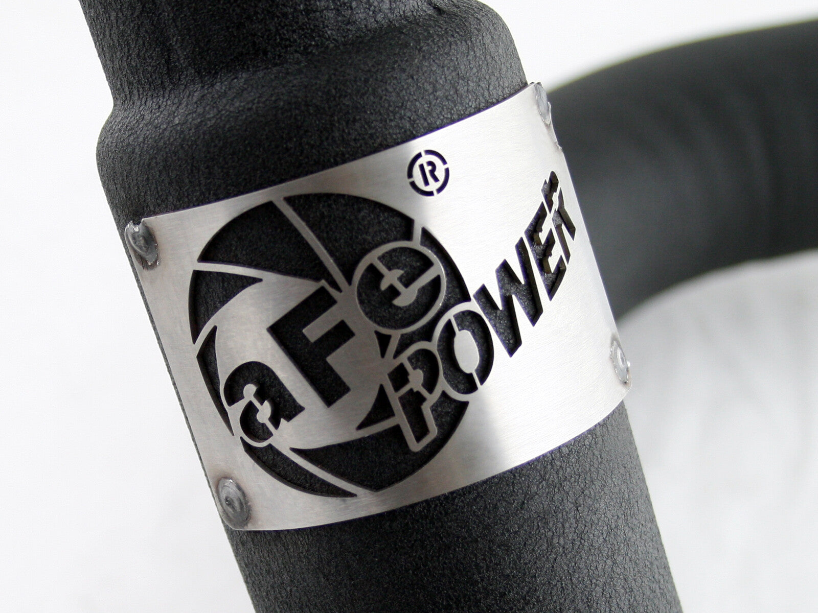 BladeRunner 3 Inch Aluminum Cold Charge Pipe Black GM Diesel Trucks 02-04 V8-6.6L (td) LB7 aFe Power