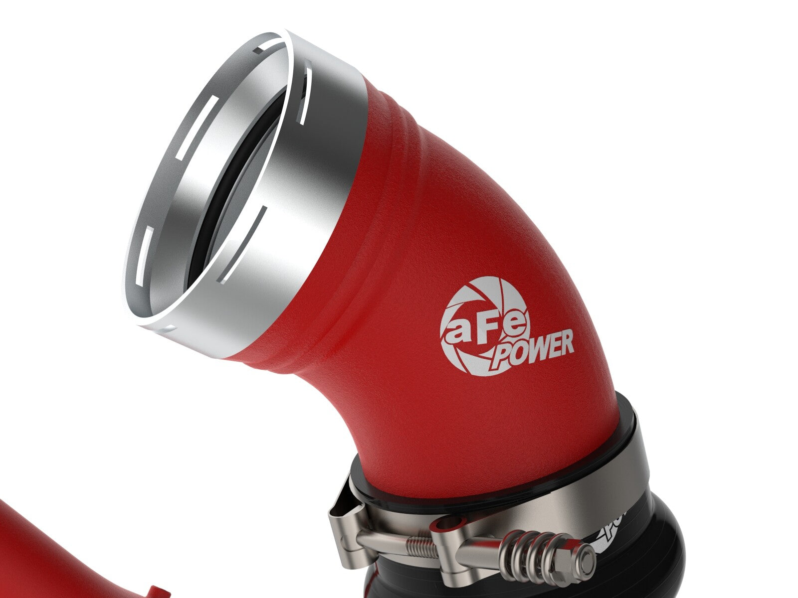 BladeRunner 3 Inch & 3-1/2 Inch Aluminum Hot and Cold Charge Pipe Kit GM Diesel Trucks 06-10 V8-6.6L (td) Lbz/Lmm aFe Power