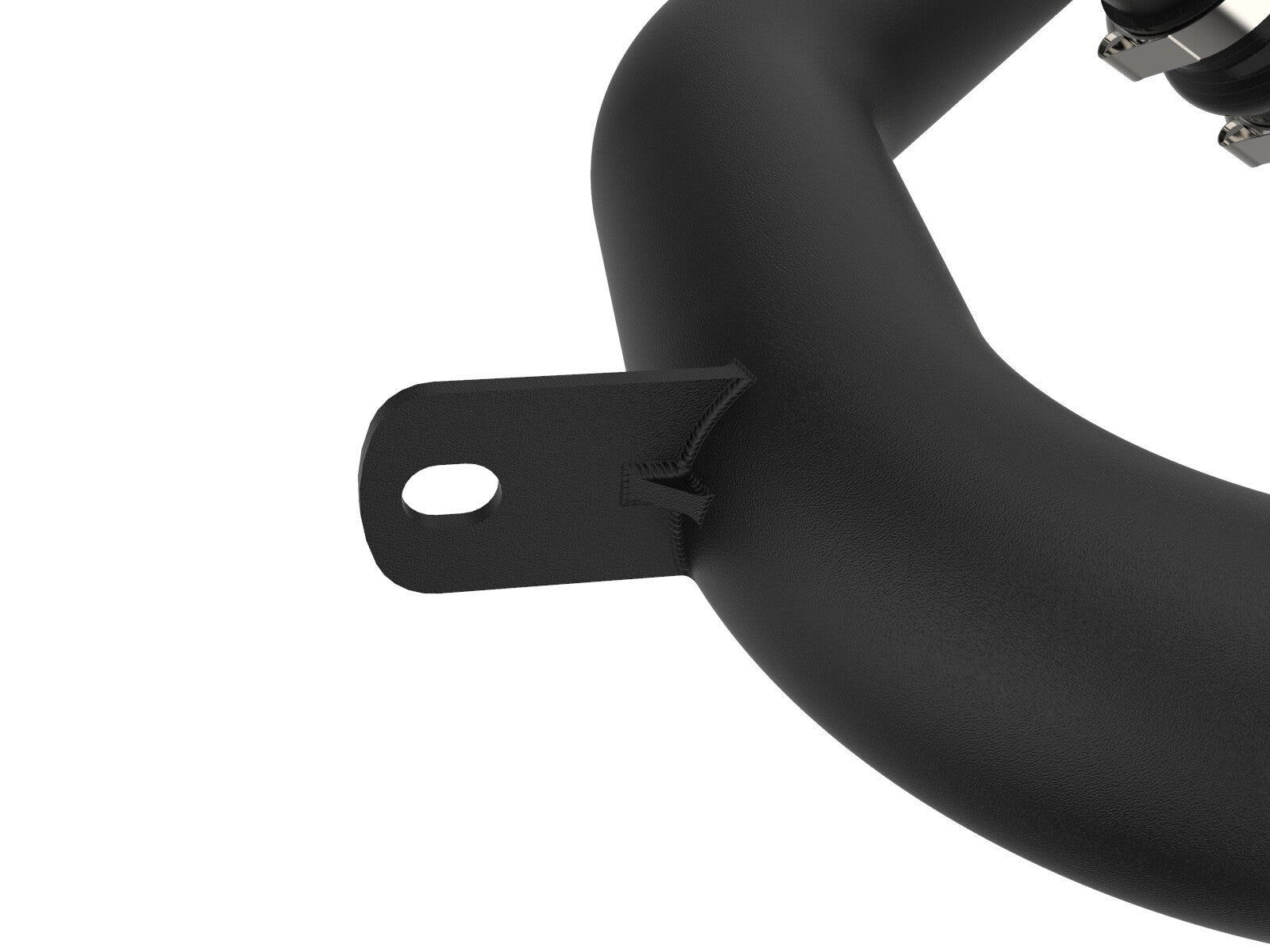 BladeRunner 3 Inch Aluminum Cold Charge Pipe Black Ford Diesel Trucks 08-10 V8-6.4L (td) aFe Power