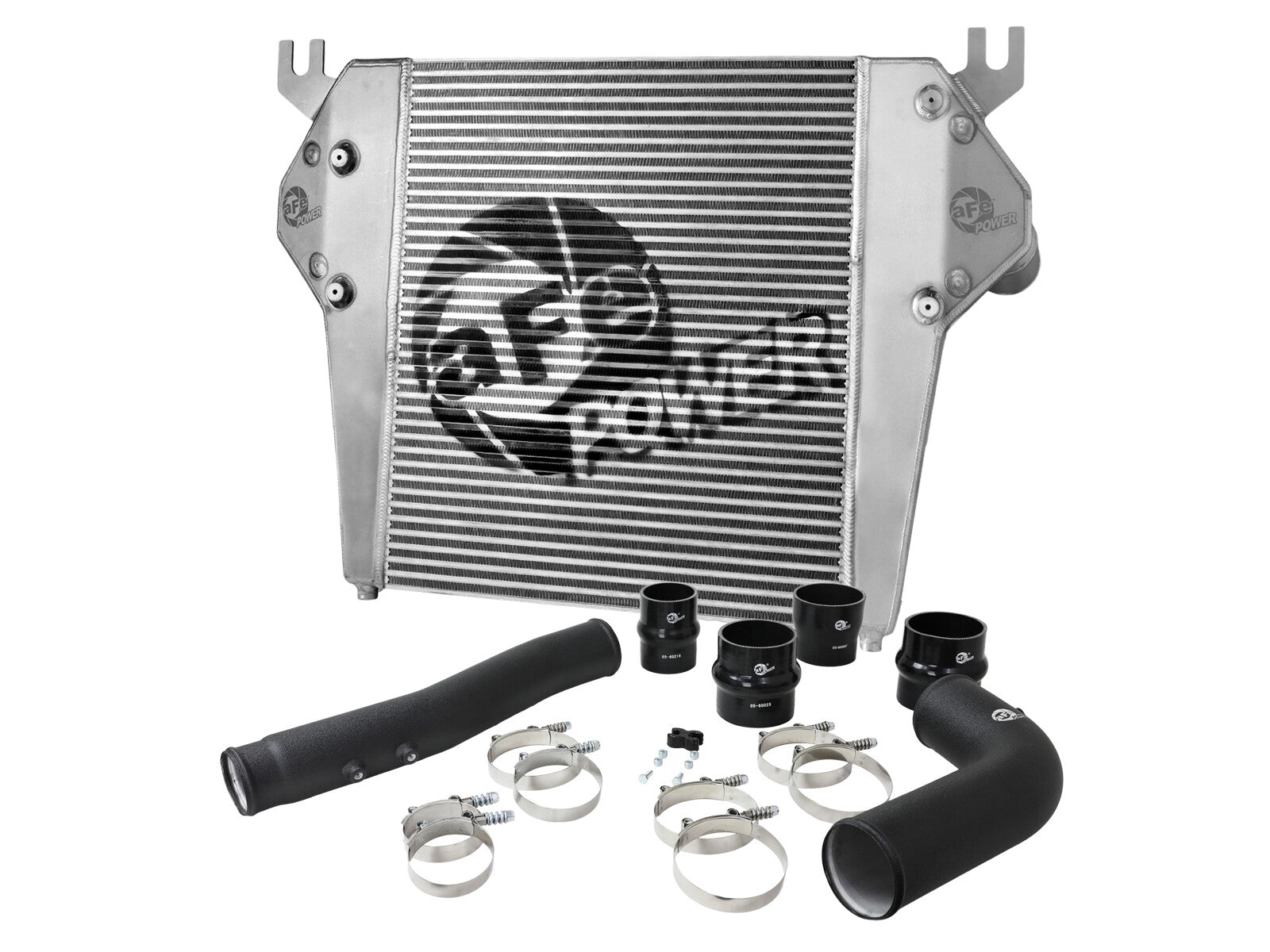 BladeRunner GT Series Intercooler Kit w/ Tubes Black Dodge Diesel Trucks 10-12 L6-6.7L (td) aFe Power