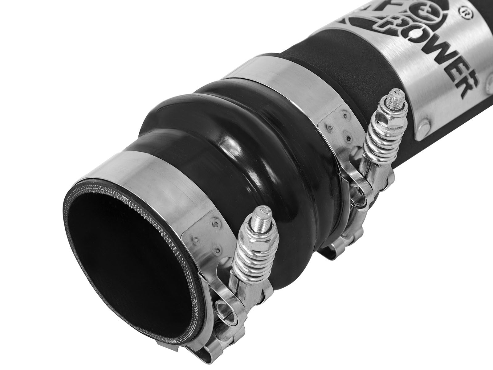 BladeRunner 3 Inch & 2-3/4 Inch Aluminum Hot and Cold Charge Pipe Kit Black Dodge Diesel Trucks 10-12 L6-6.7L (td) aFe Power