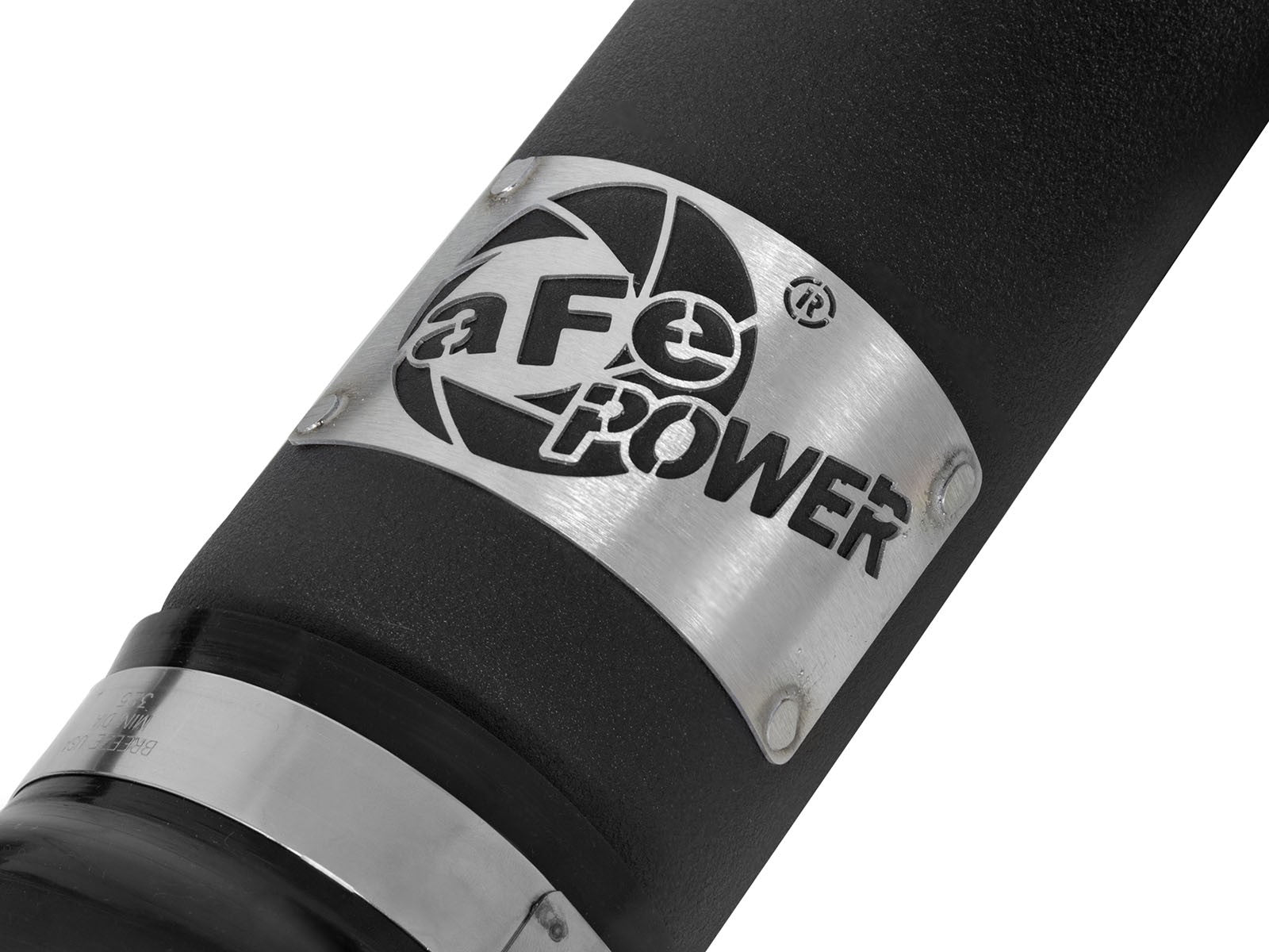 BladeRunner 3 Inch & 2-3/4 Inch Aluminum Hot and Cold Charge Pipe Kit Black Dodge Diesel Trucks 10-12 L6-6.7L (td) aFe Power