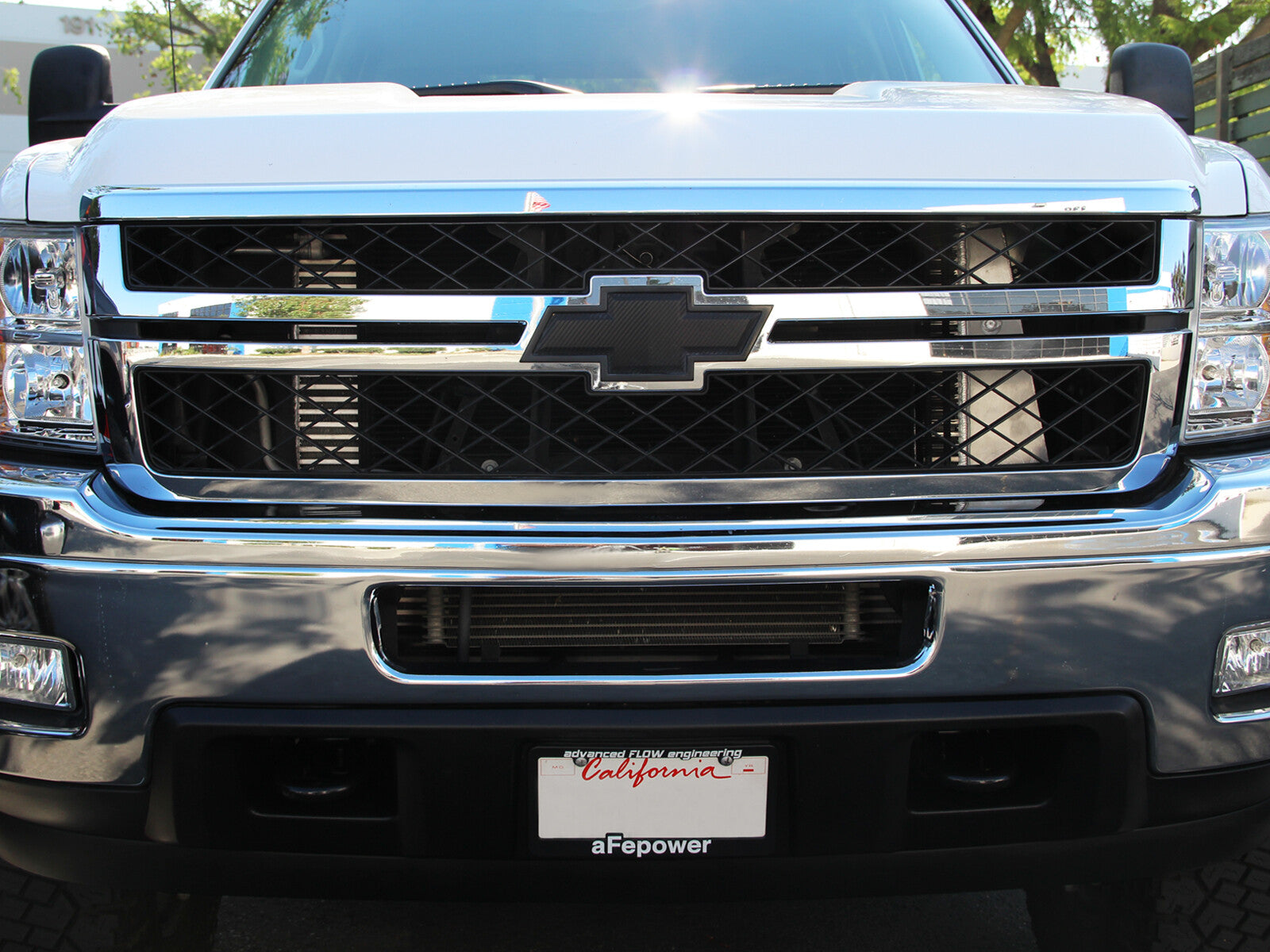 BladeRunner GT Series Intercooler Kit w/ Tubes Black GM Diesel Trucks 11-16 V8-6.6L (td) Lml aFe Power