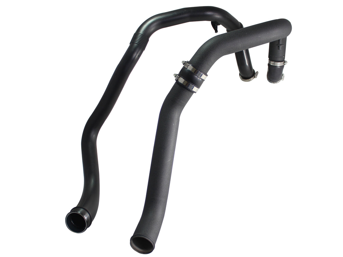 BladeRunner 2-1/2 Inch Aluminum Hot Charge Pipe Black Ford F-150 11-14 V6-3.5L (tt) aFe Power