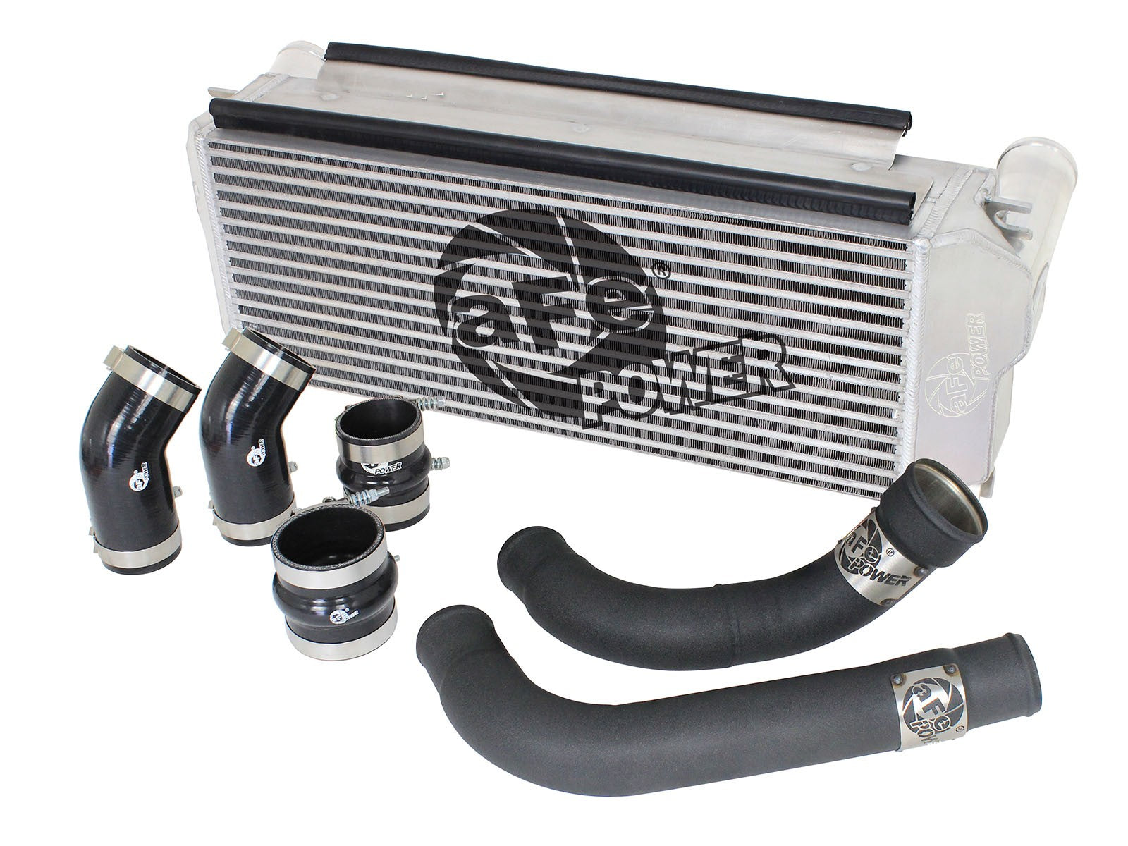 BladeRunner GT Series Intercooler Kit w/ Tubes Black Dodge Ram Diesel Trucks 13-18 L6-6.7L (td) aFe Power