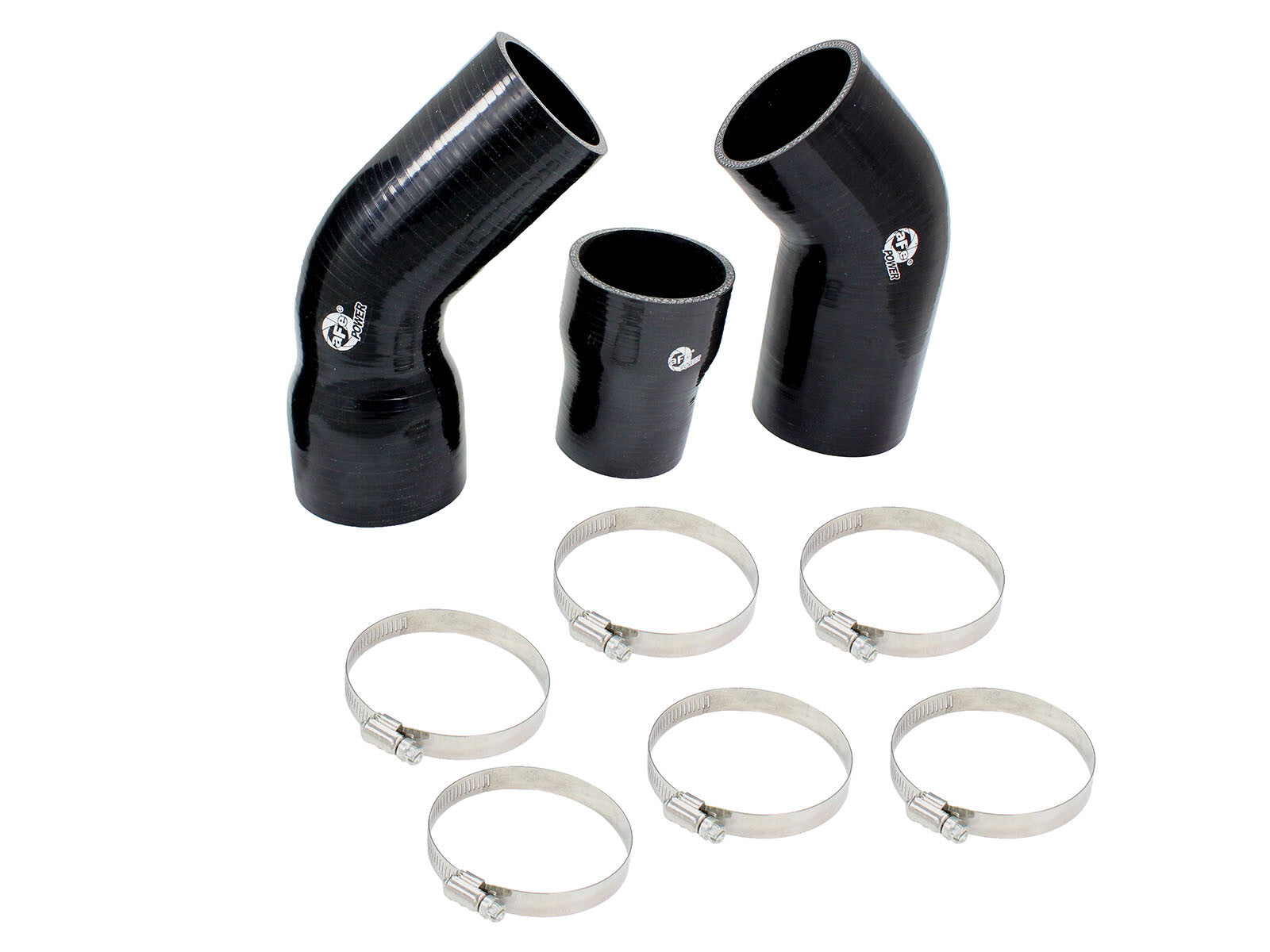 BladeRunner Intercooler Coupling & Clamp Kit for Factory Intercooler & aFe Tubes Dodge Ram 1500 EcoDiesel 14-18 V6-3.0L (td) aFe Power
