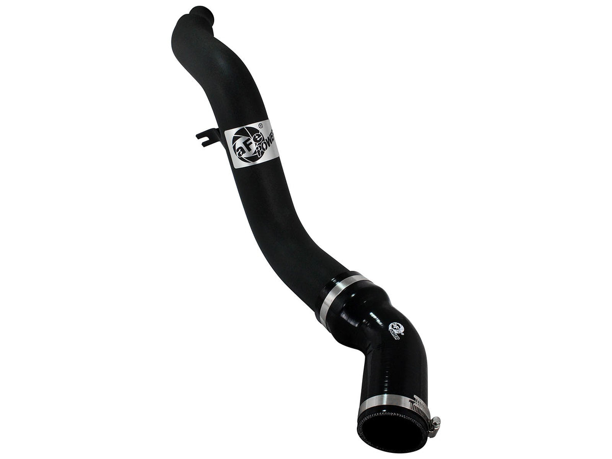 BladeRunner 3 Inch Aluminum Hot Charge Pipe Black Dodge Ram 1500 EcoDiesel 14-18 V6-3.0L (td) aFe Power