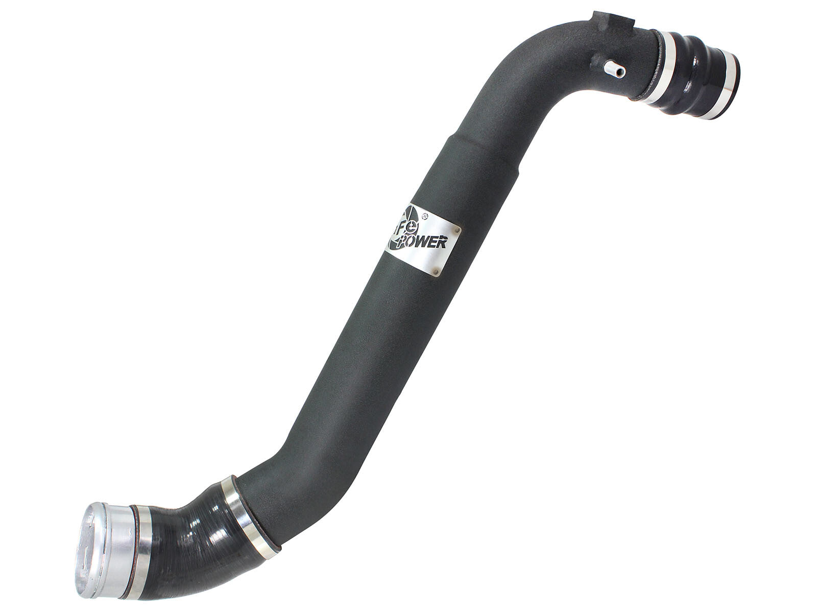BladeRunner 3 Inch Aluminum Cold Charge Pipe Black Ford F-150 15-19 V6-2.7L (tt) aFe Power